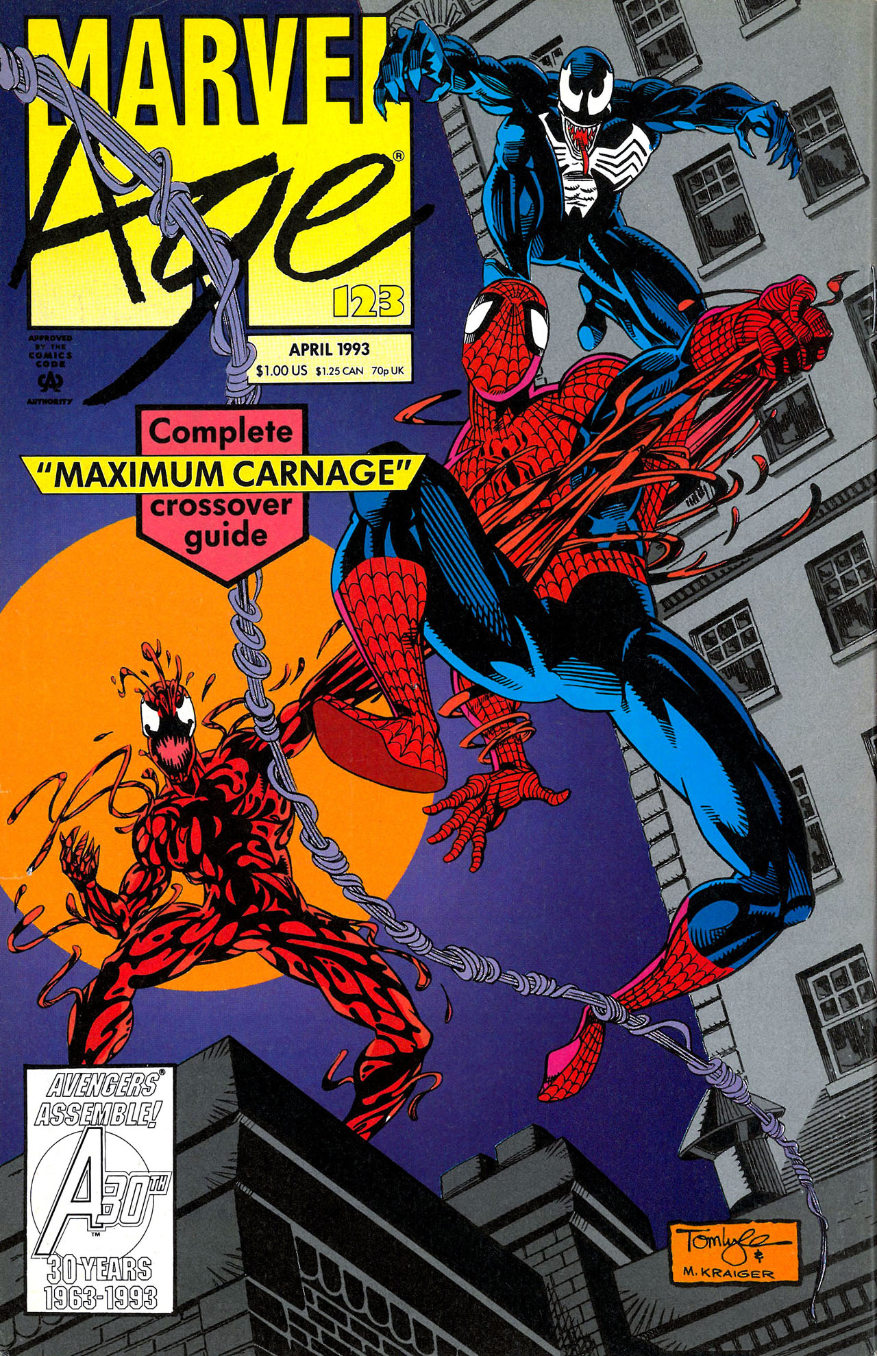 Read online Marvel Age comic -  Issue #123 - 32