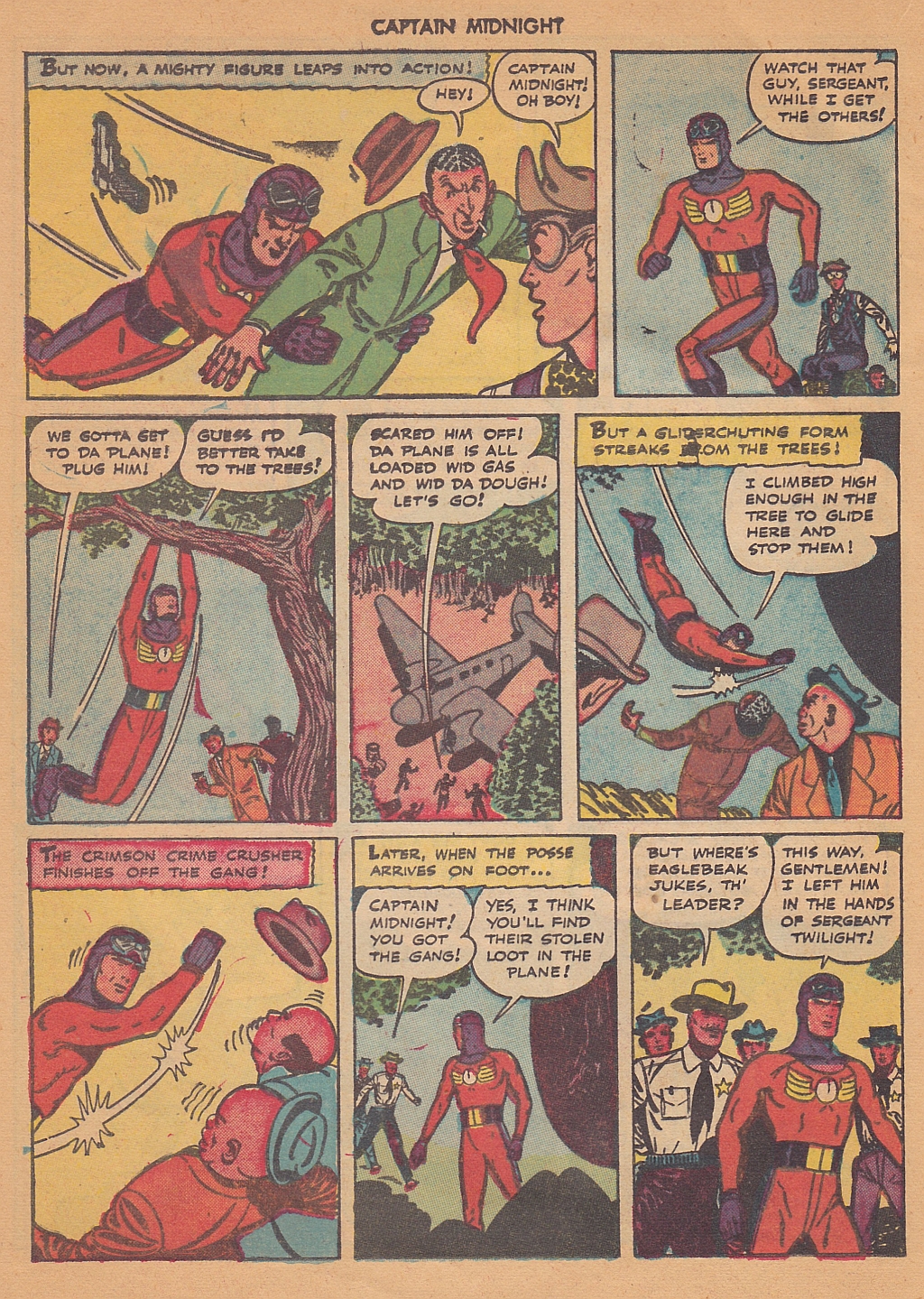 Read online Captain Midnight (1942) comic -  Issue #37 - 20