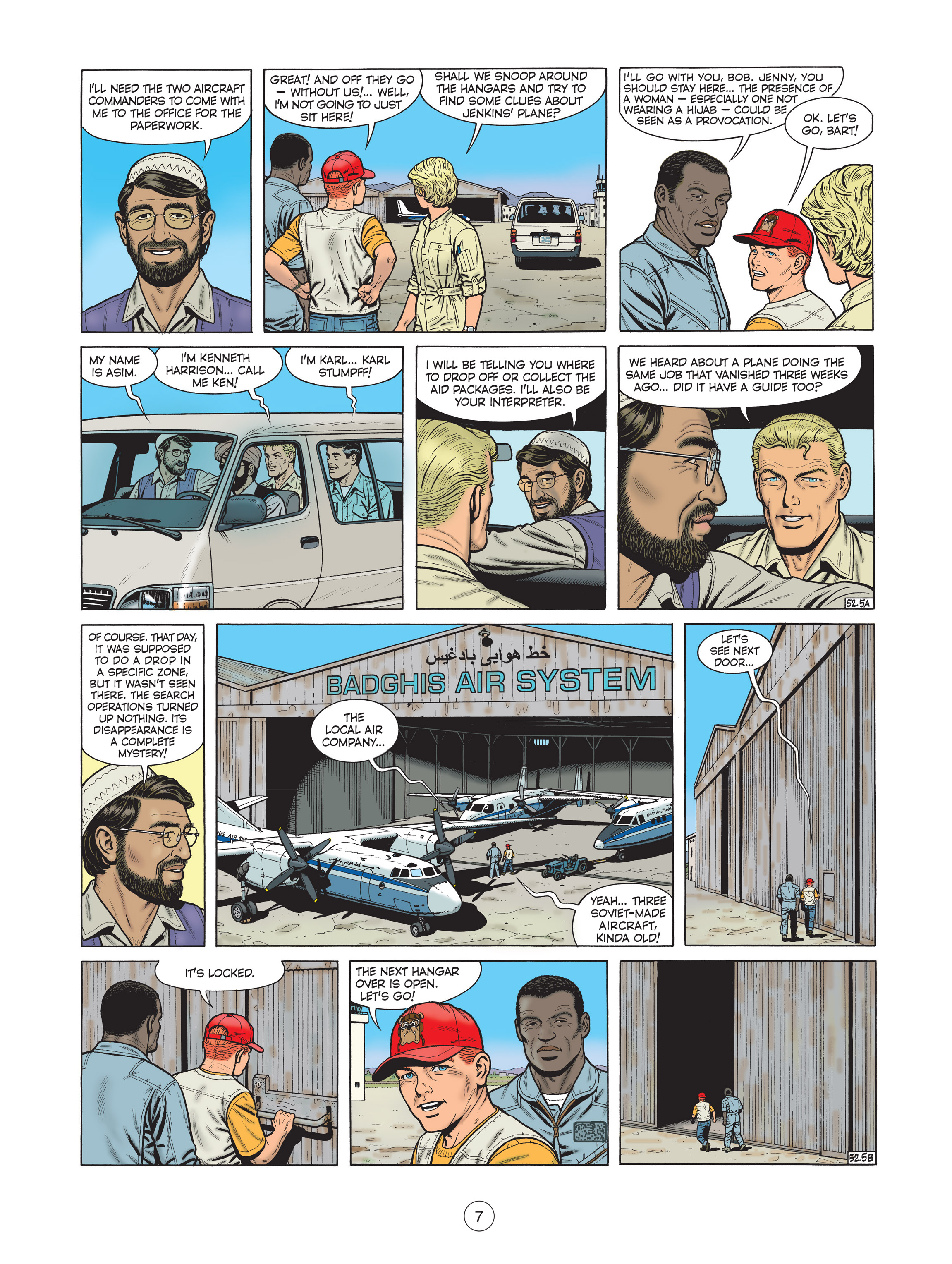 Read online Buck Danny comic -  Issue #7 - 8
