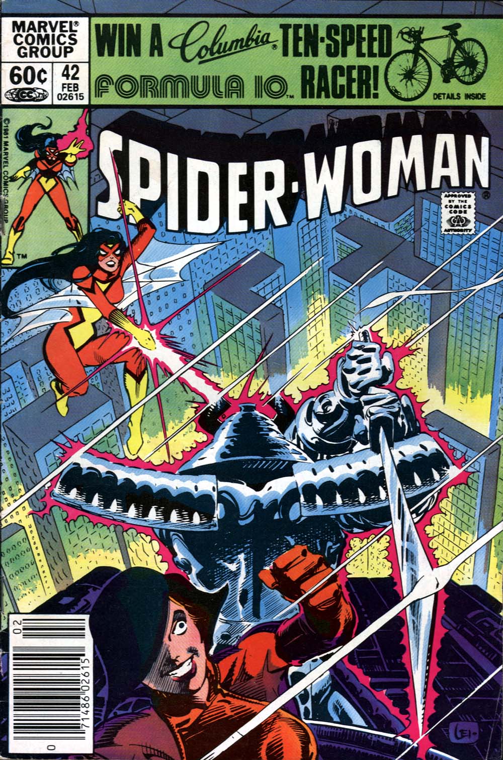 Read online Spider-Woman (1978) comic -  Issue #42 - 1