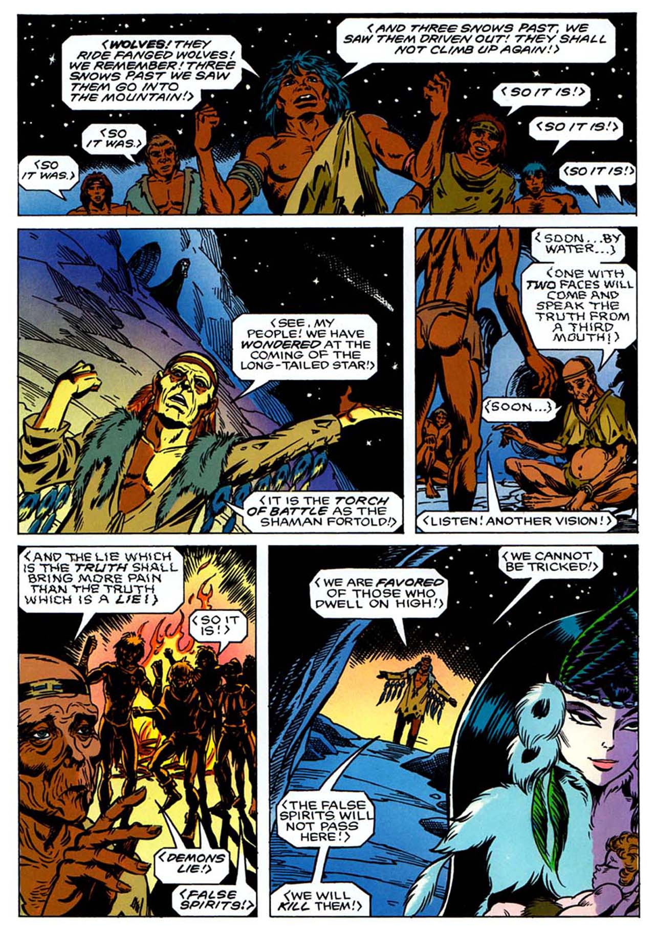 Read online ElfQuest: Siege at Blue Mountain comic -  Issue #3 - 28