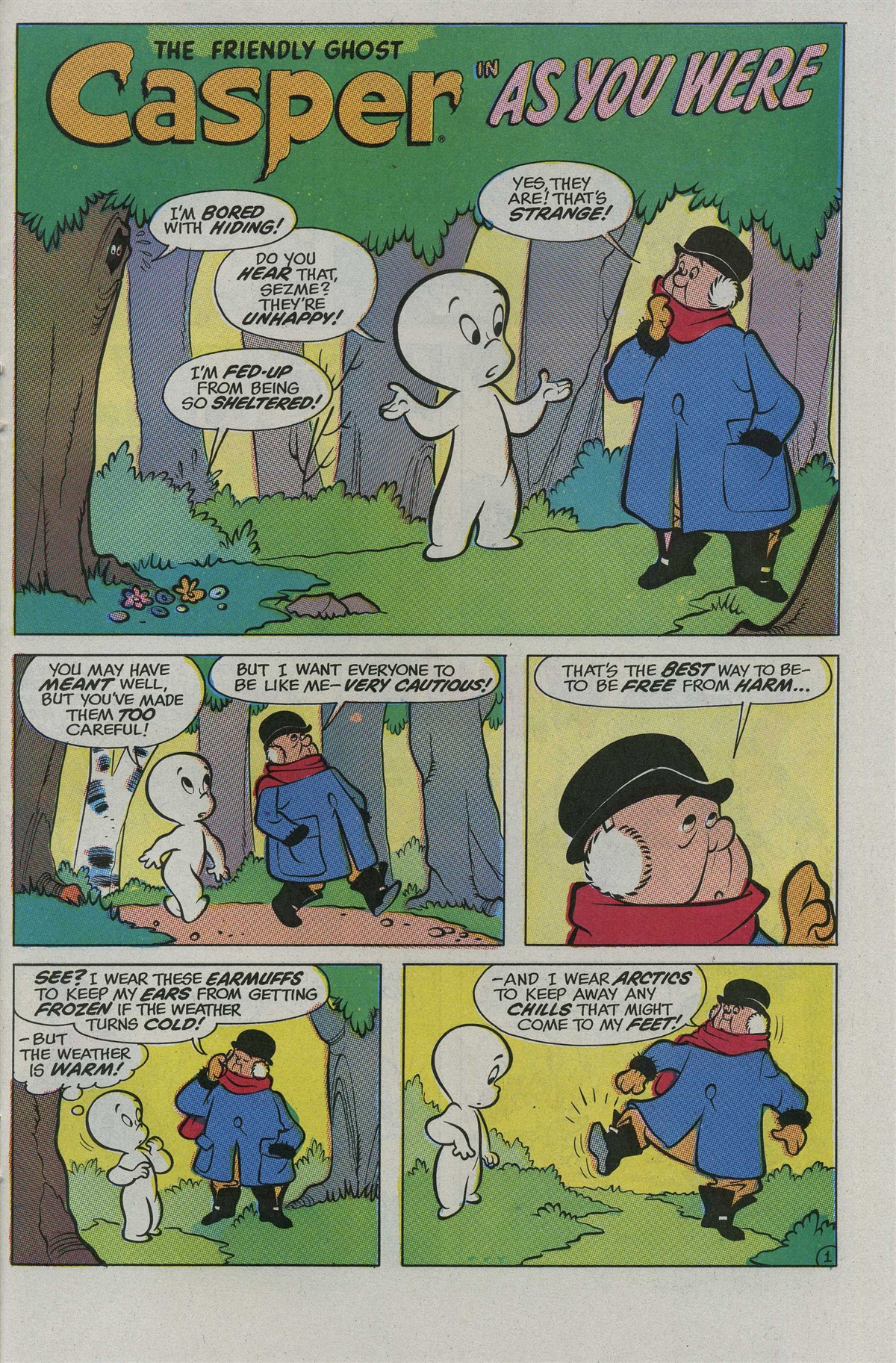 Read online Casper the Friendly Ghost (1991) comic -  Issue #18 - 20