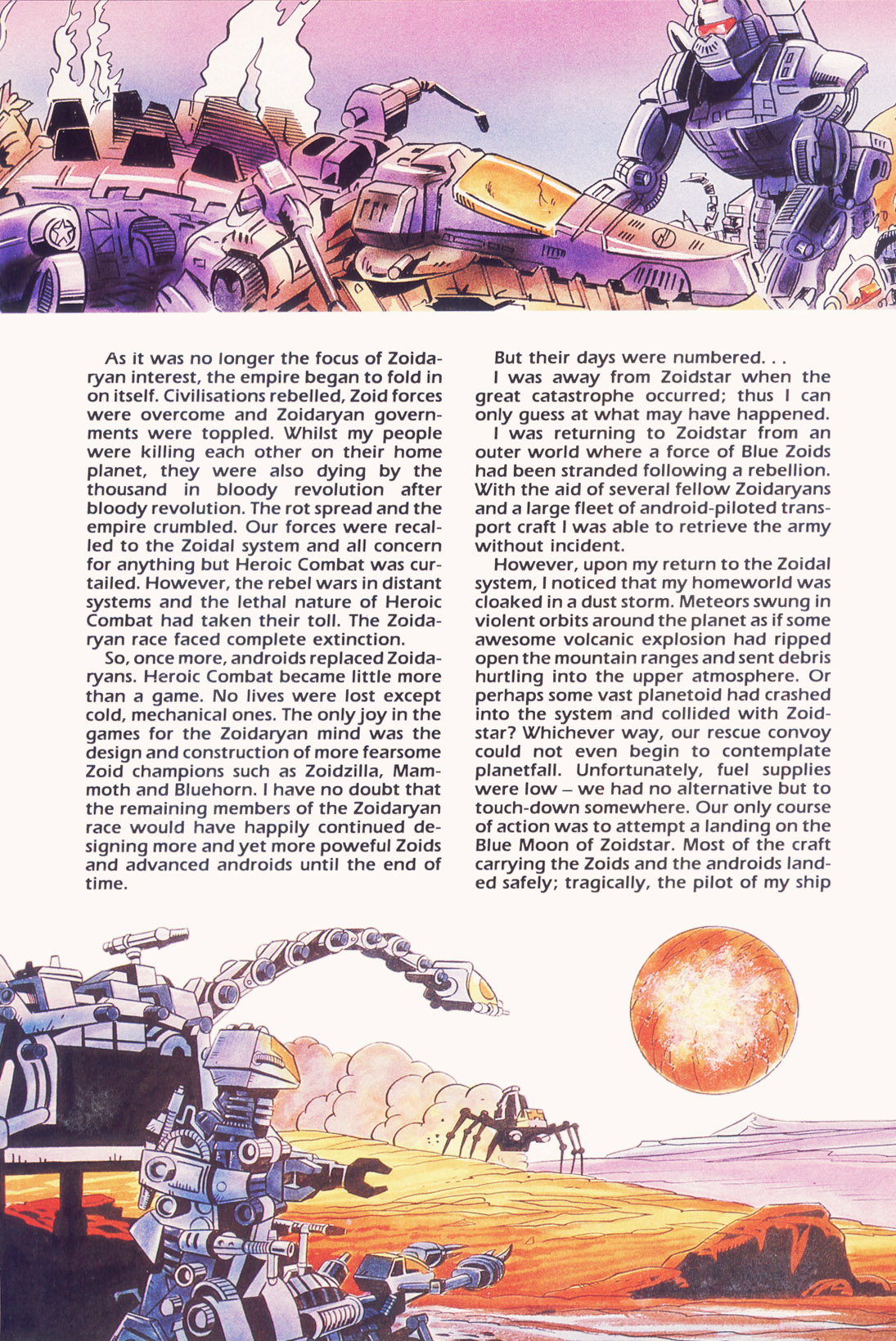 Read online Zoids Annual comic -  Issue # Full - 5