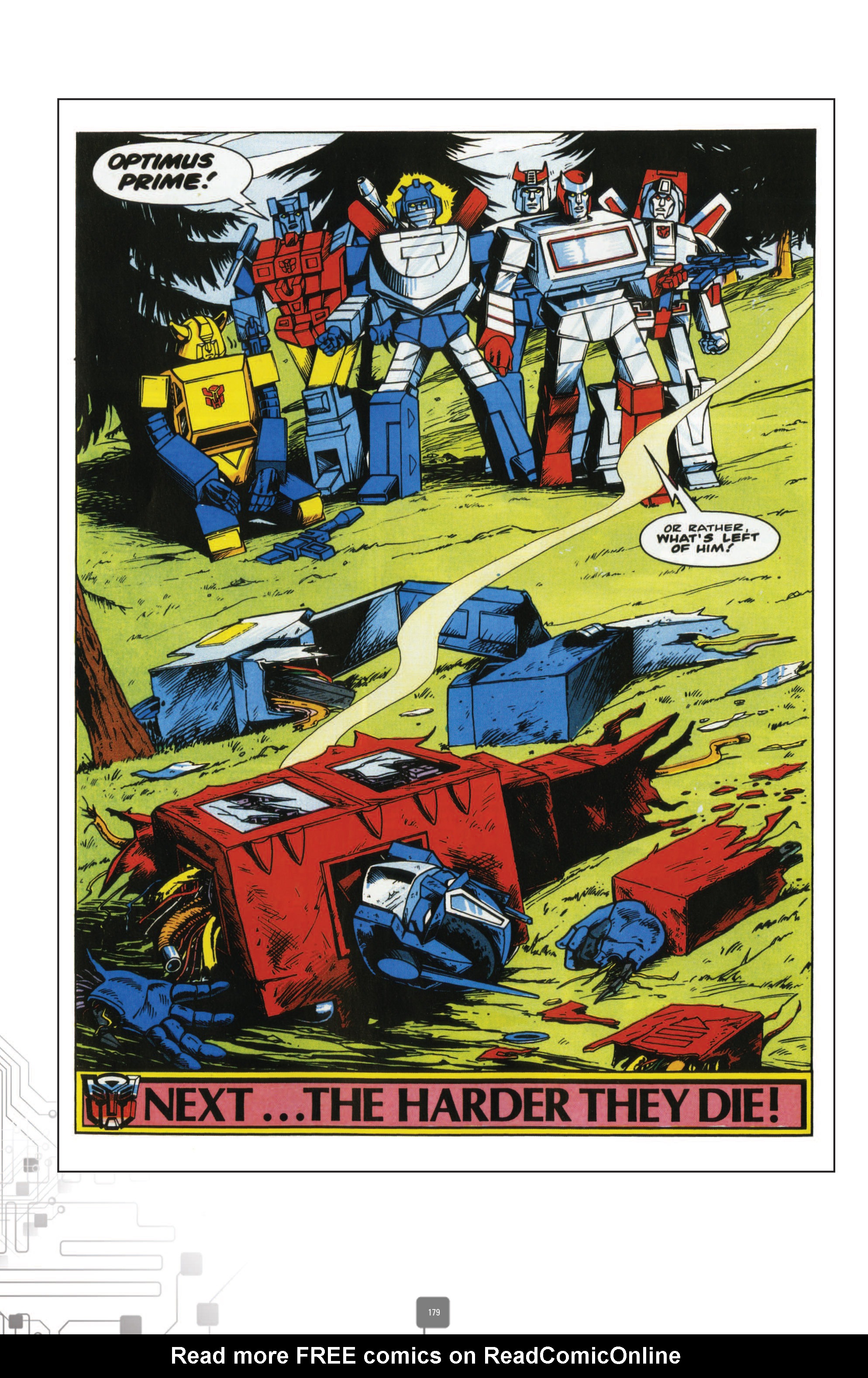 Read online The Transformers Classics UK comic -  Issue # TPB 3 - 180