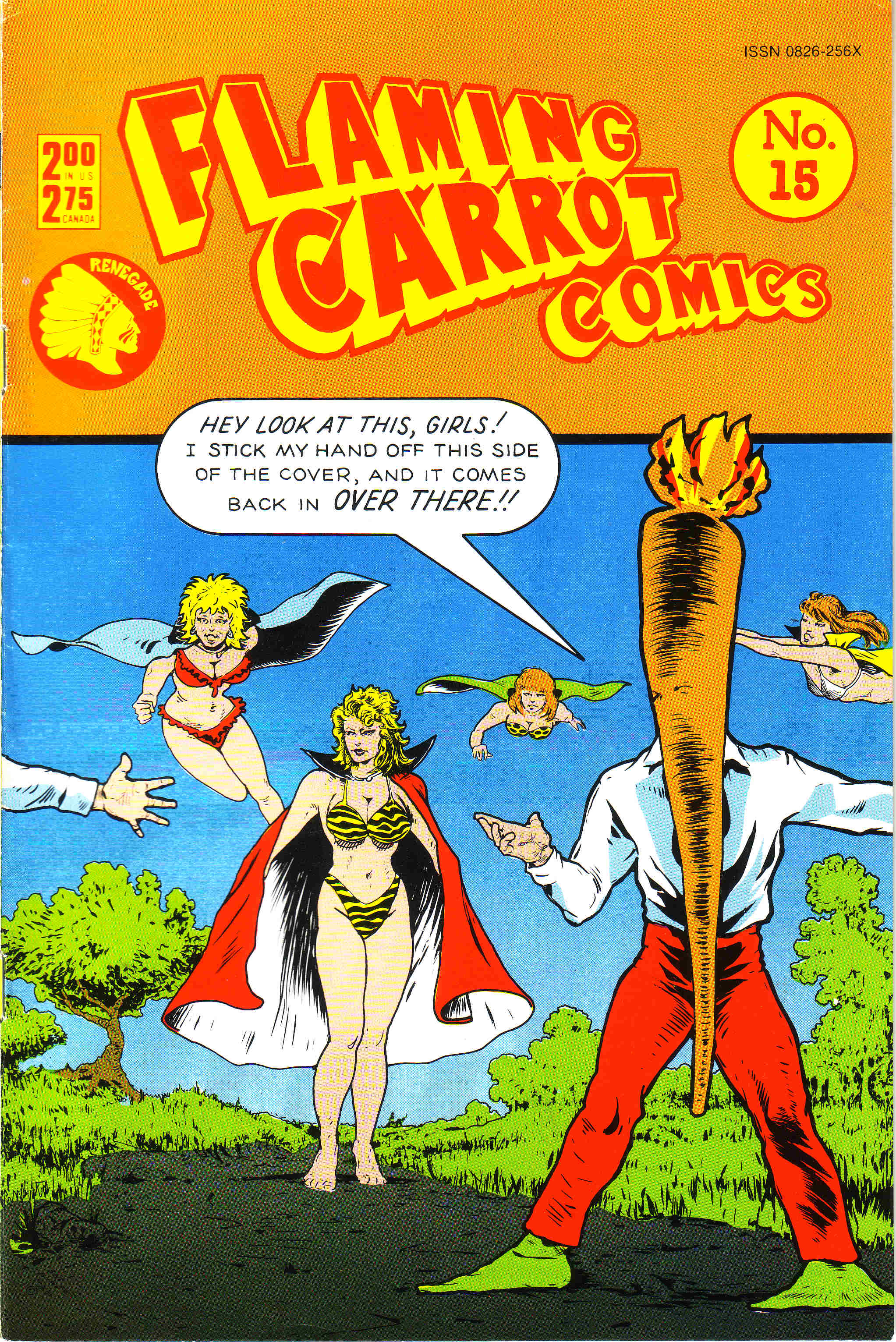 Read online Flaming Carrot Comics (1984) comic -  Issue #15 - 1
