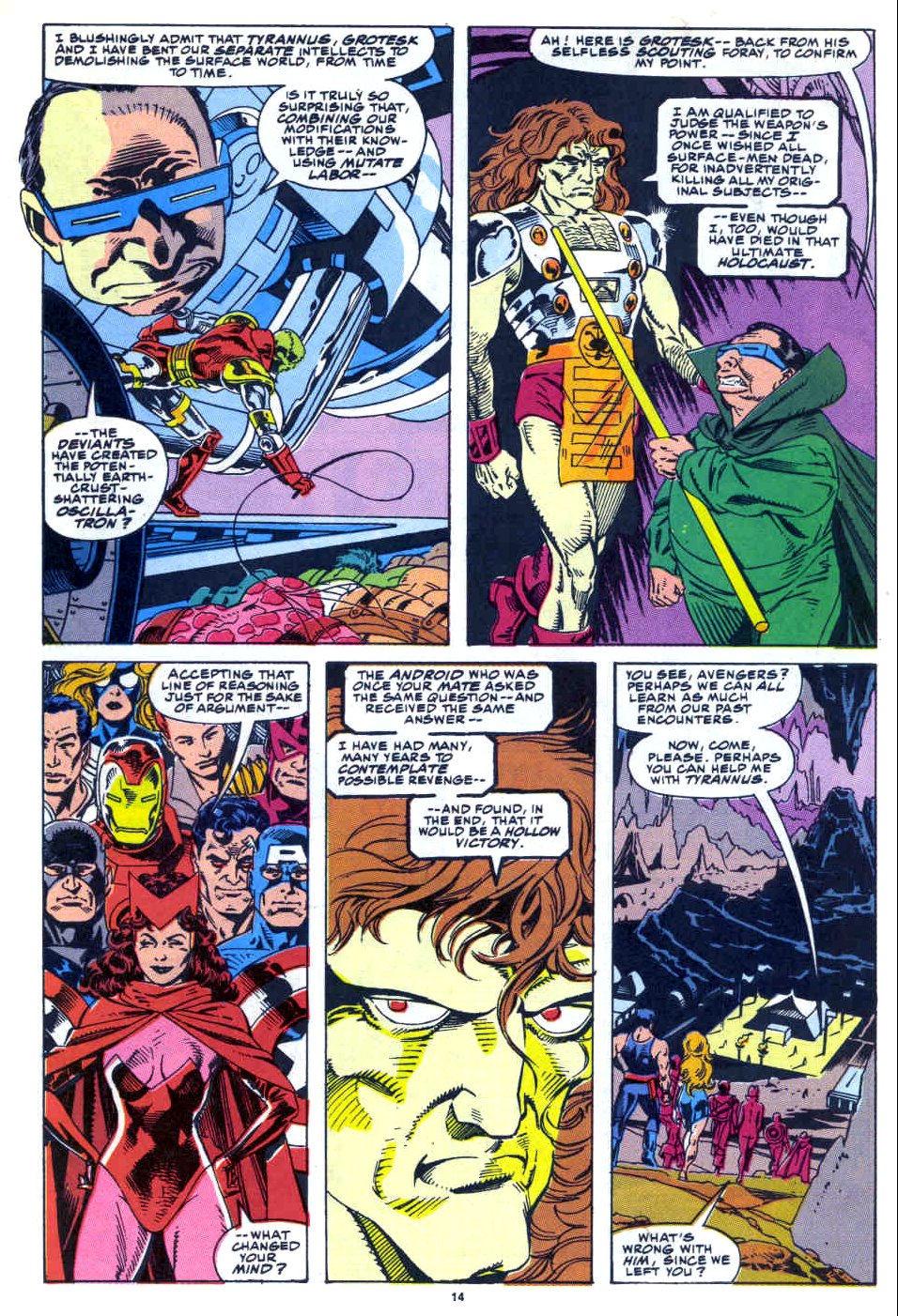 Read online Avengers West Coast (1989) comic -  Issue # Annual 6 - 13