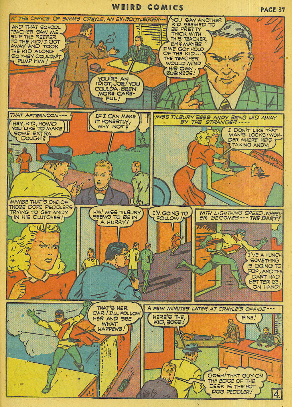 Read online Weird Comics comic -  Issue #17 - 36