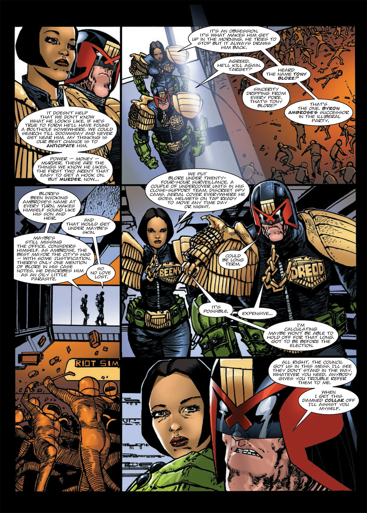 Read online Judge Dredd: Day of Chaos - The Fourth Faction comic -  Issue # TPB (Part 2) - 68