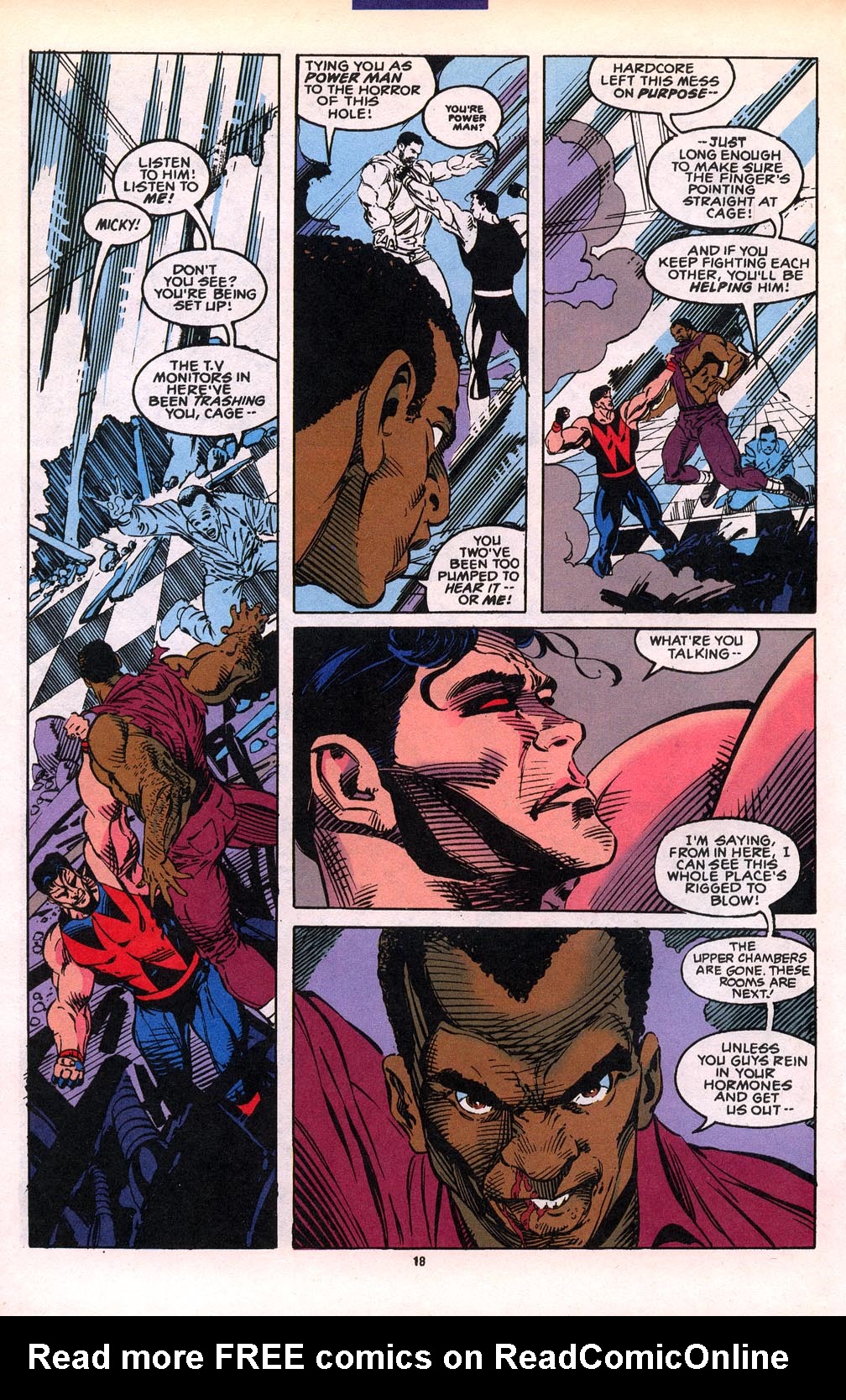 Read online Cage (1992) comic -  Issue #8 - 13