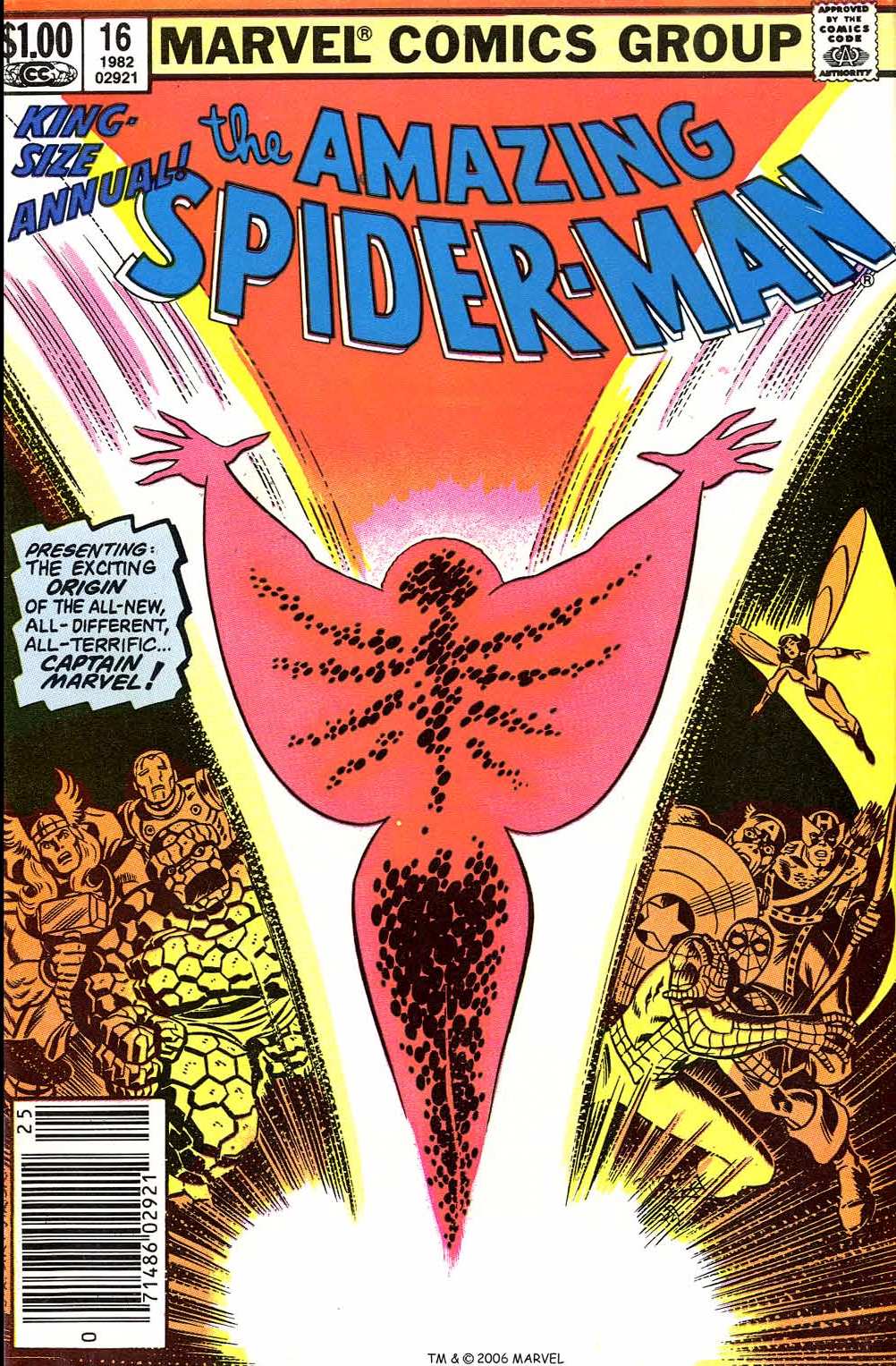 The Amazing Spider-Man (1963) issue Annual 16 - Page 1
