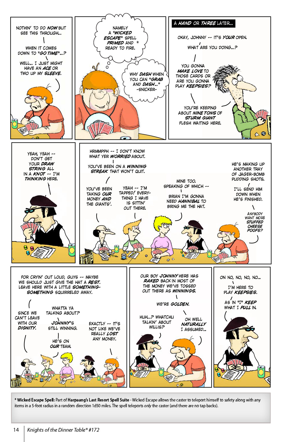 Read online Knights of the Dinner Table comic -  Issue #172 - 16