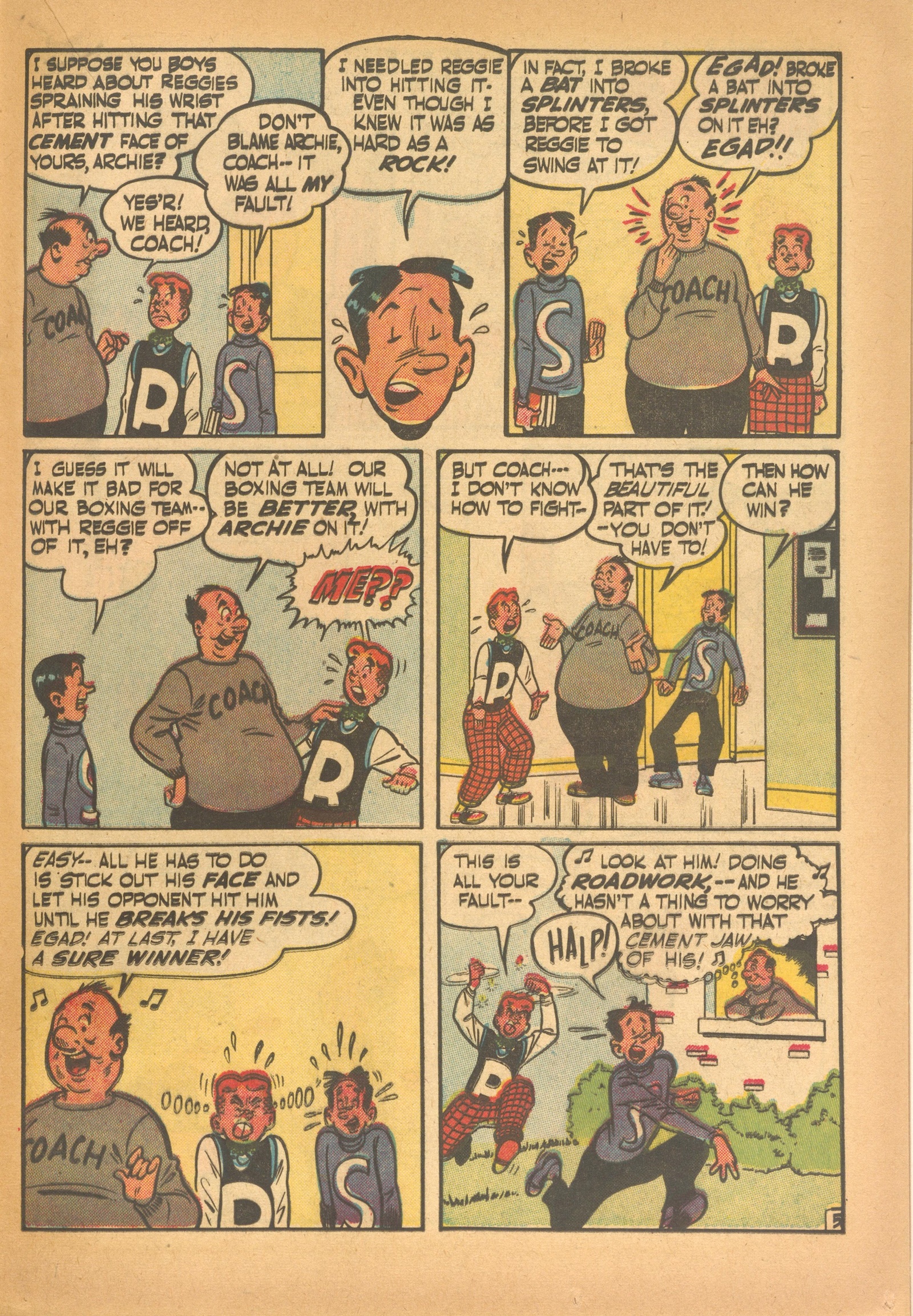 Read online Archie's Rival Reggie comic -  Issue #8 - 19