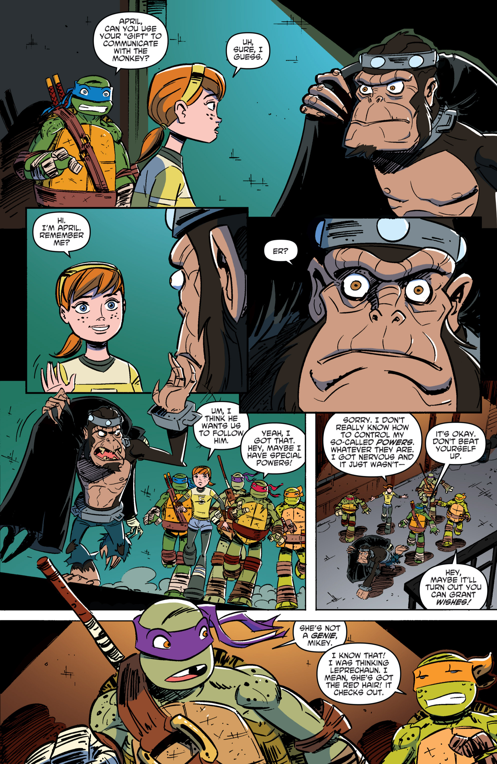 Read online Teenage Mutant Ninja Turtles New Animated Adventures comic -  Issue #8 - 7