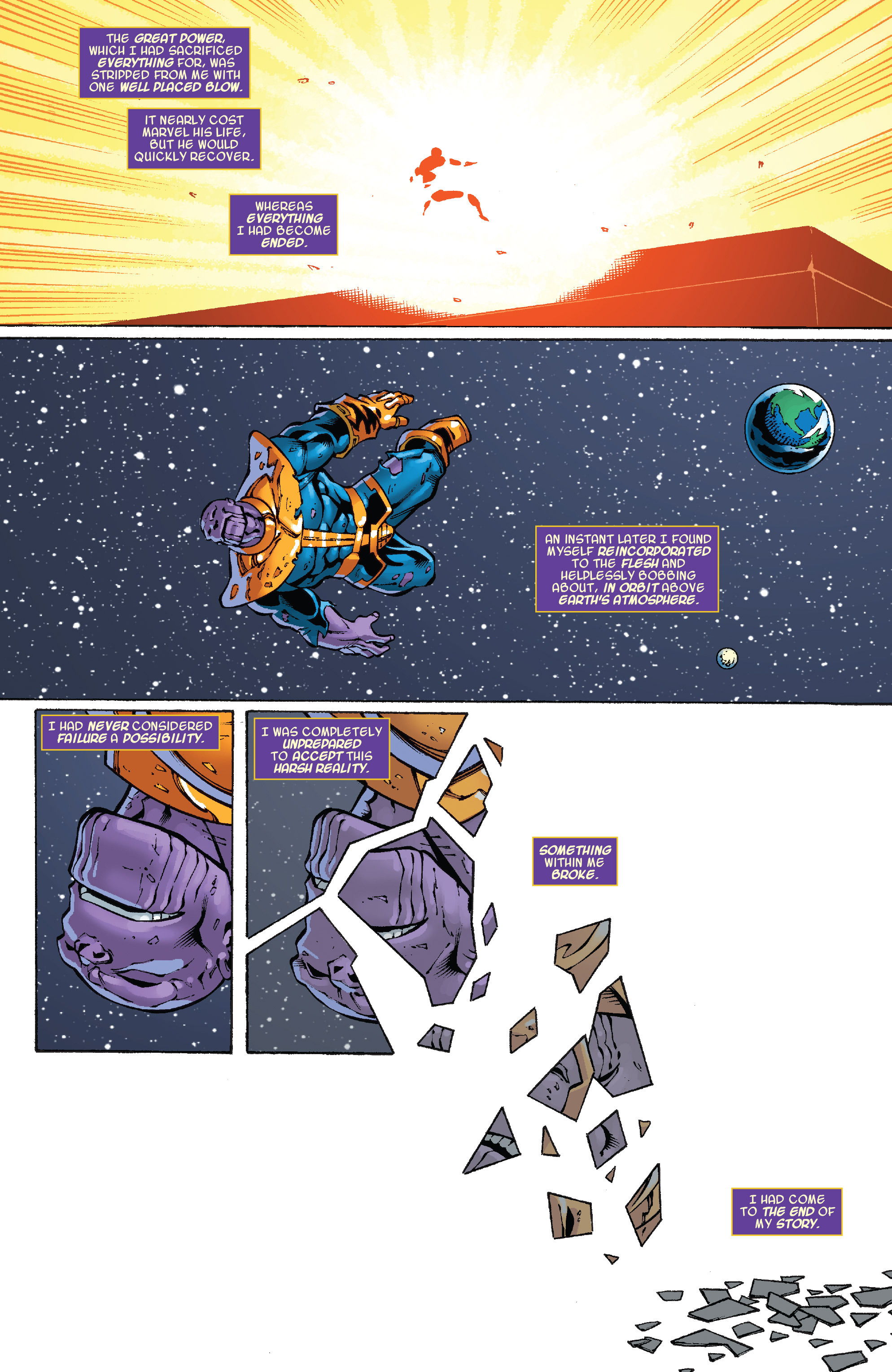 Read online Thanos: A God Up There Listening comic -  Issue # TPB - 361