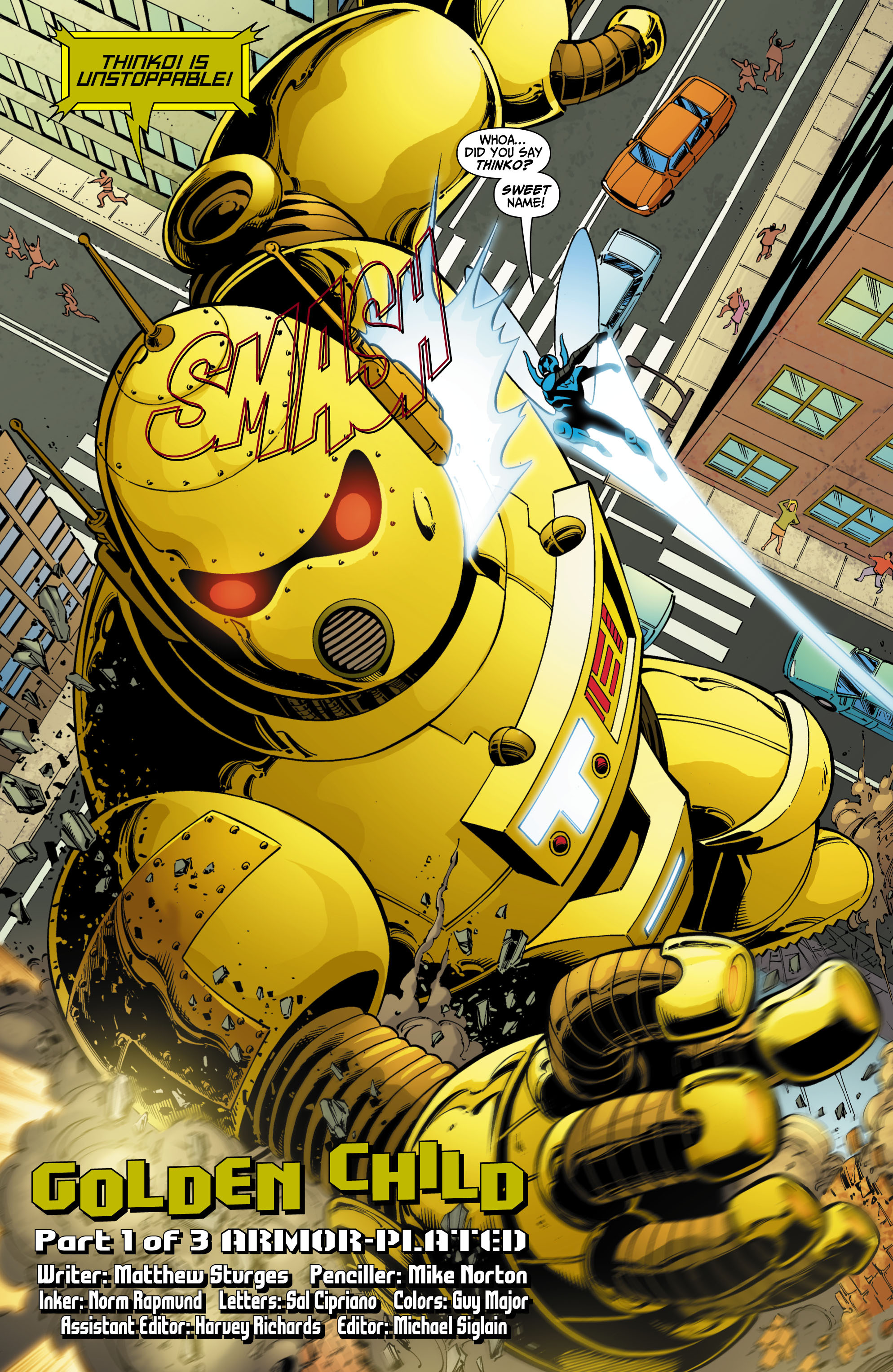 Read online Booster Gold (2007) comic -  Issue #21 - 23