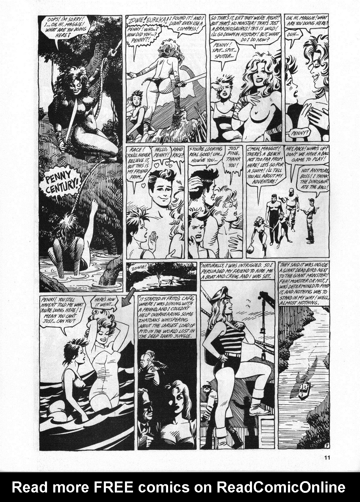 Read online Love and Rockets (1982) comic -  Issue #2 - 11