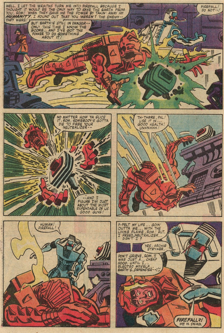 Read online ROM (1979) comic -  Issue #11 - 16