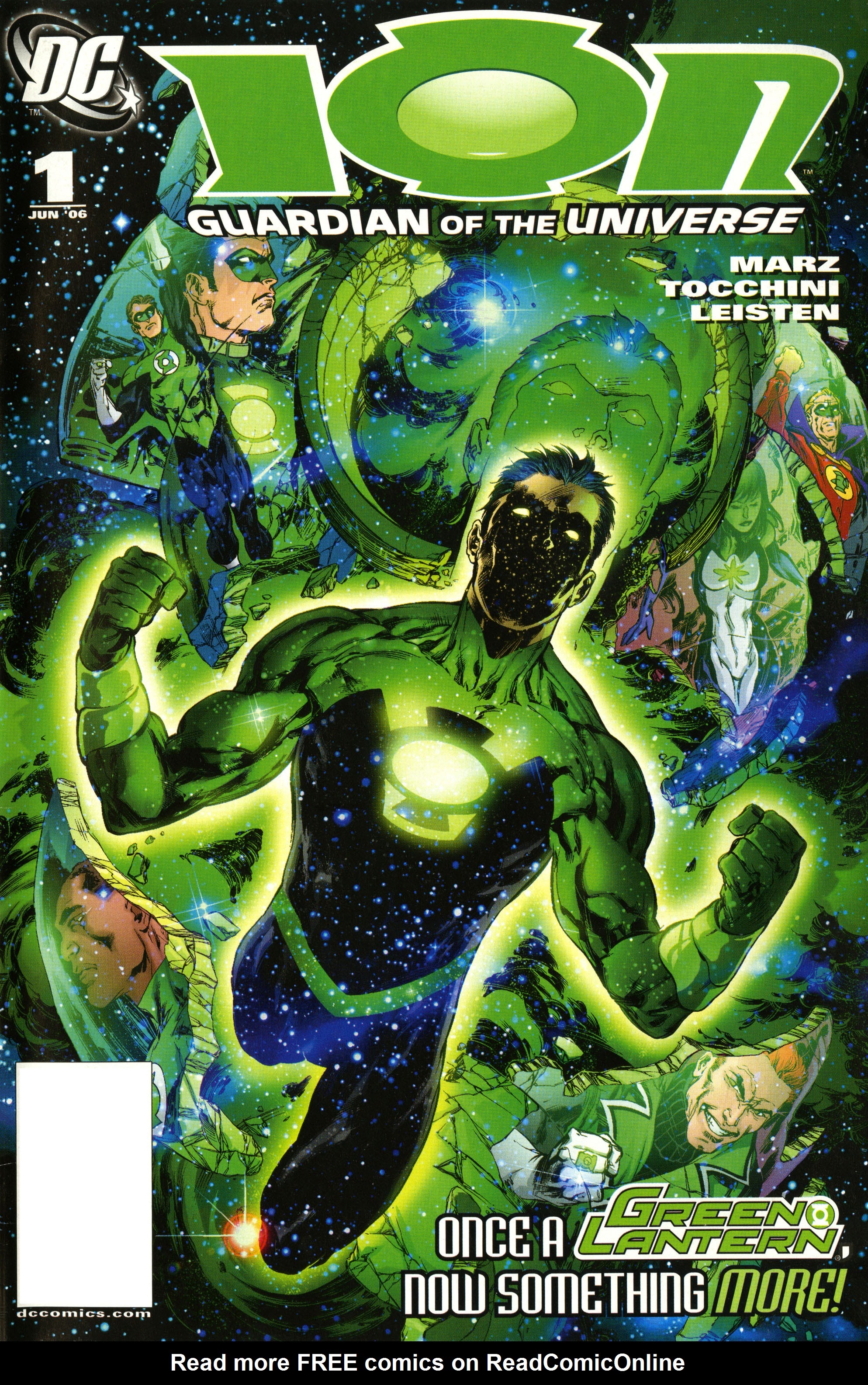 Read online Ion: Guardian of the Universe comic -  Issue #1 - 1