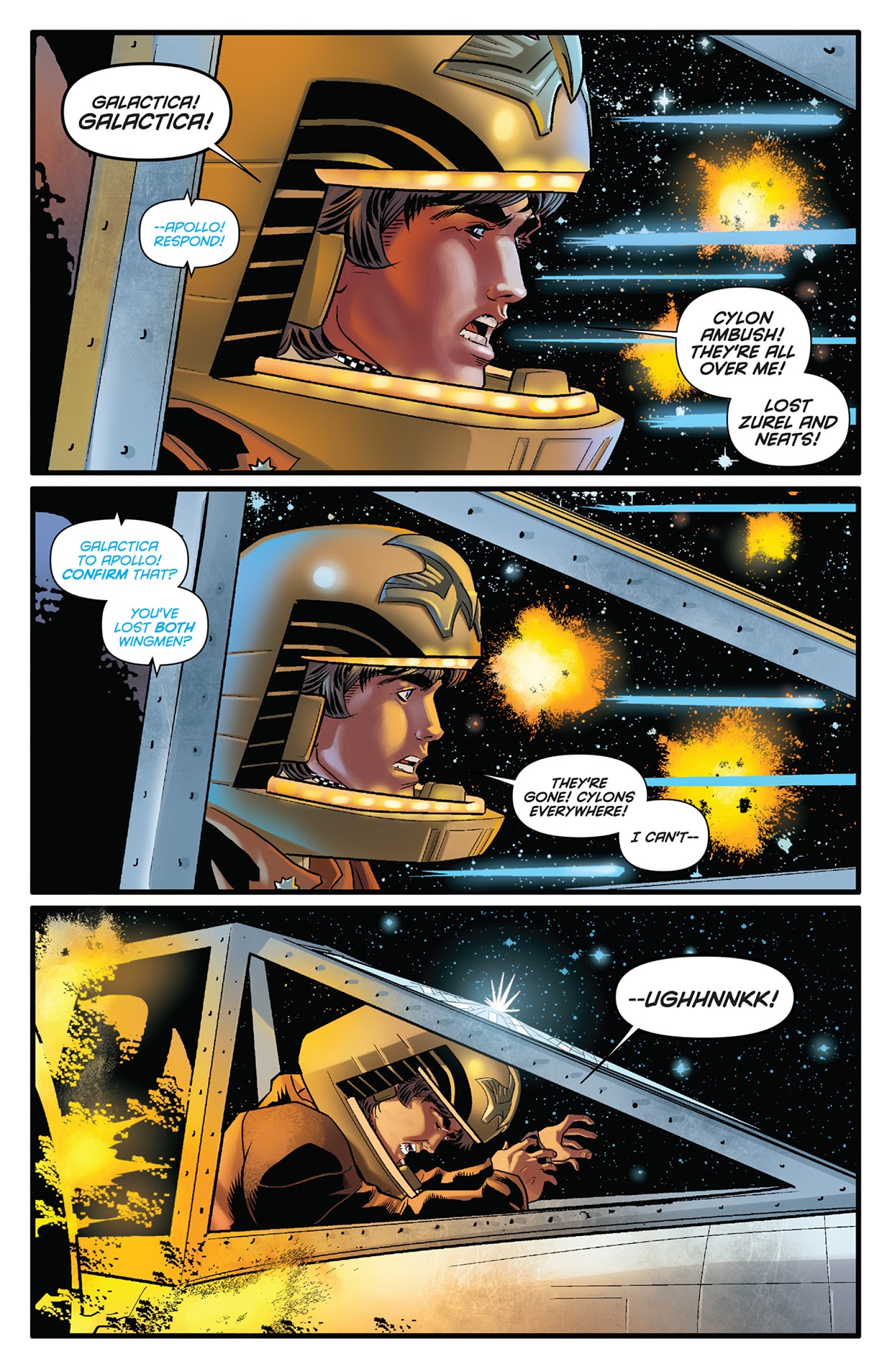Read online Classic Battlestar Galactica: The Death of Apollo comic -  Issue #2 - 15