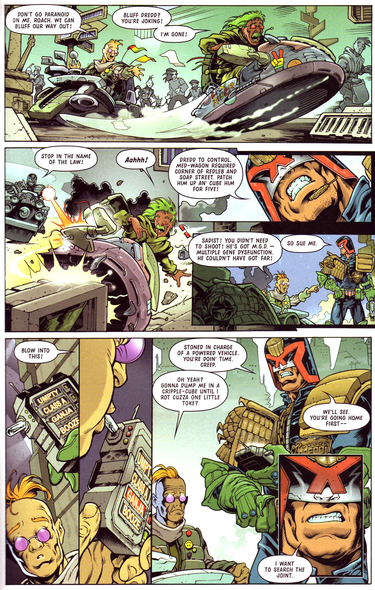 Read online Judge Dredd Megazine (vol. 4) comic -  Issue #3 - 11