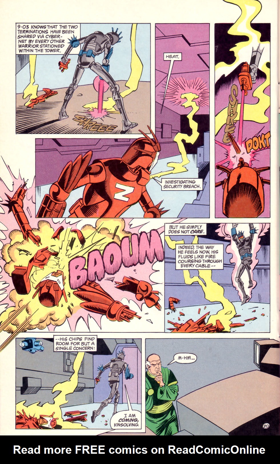 Read online Electric Warrior comic -  Issue #6 - 21