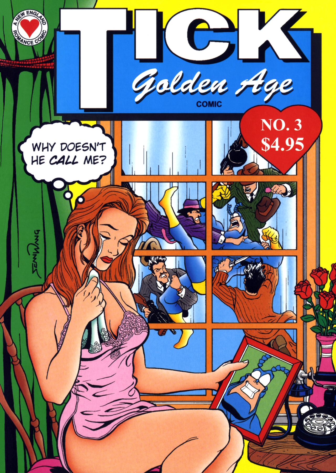 Read online The Tick's Golden Age Comic comic -  Issue #3 - 2