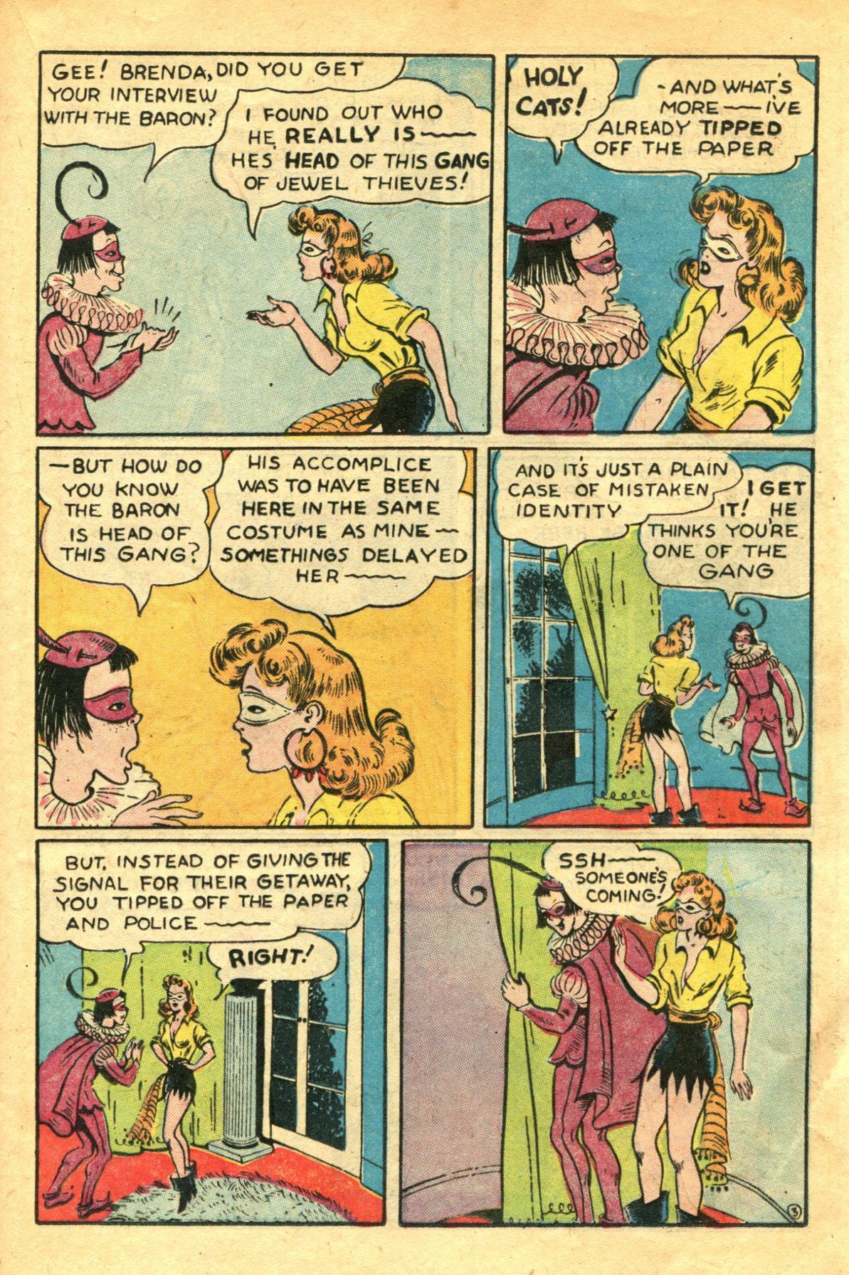 Read online Brenda Starr (1947) comic -  Issue #13 - 23