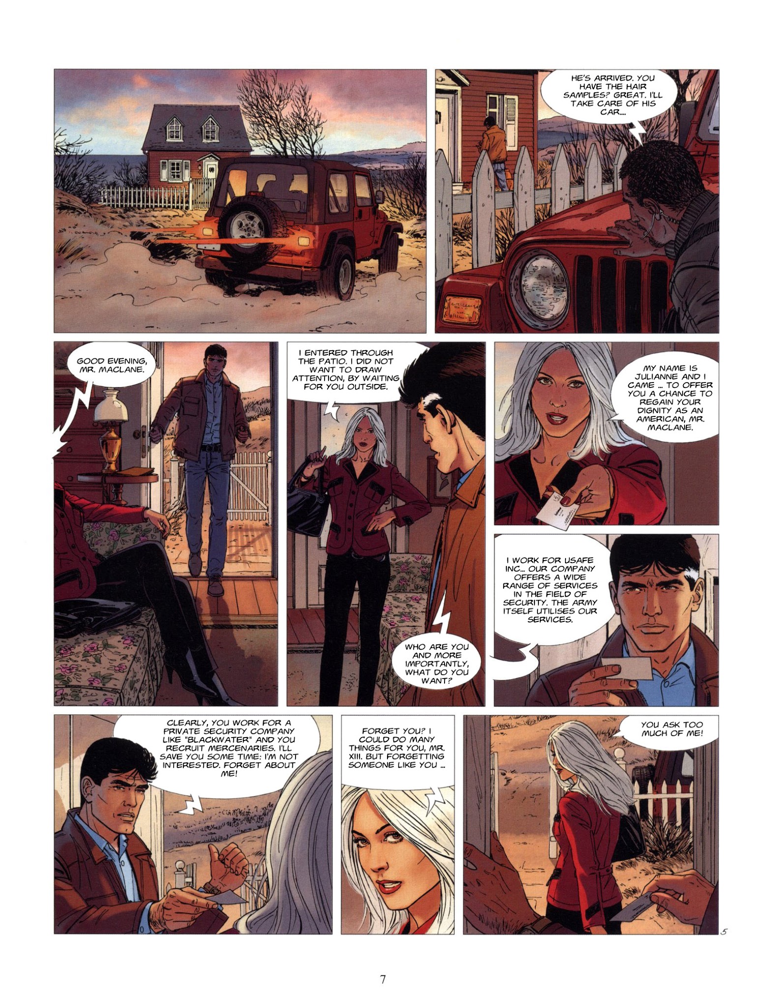 Read online XIII comic -  Issue #20 - 7