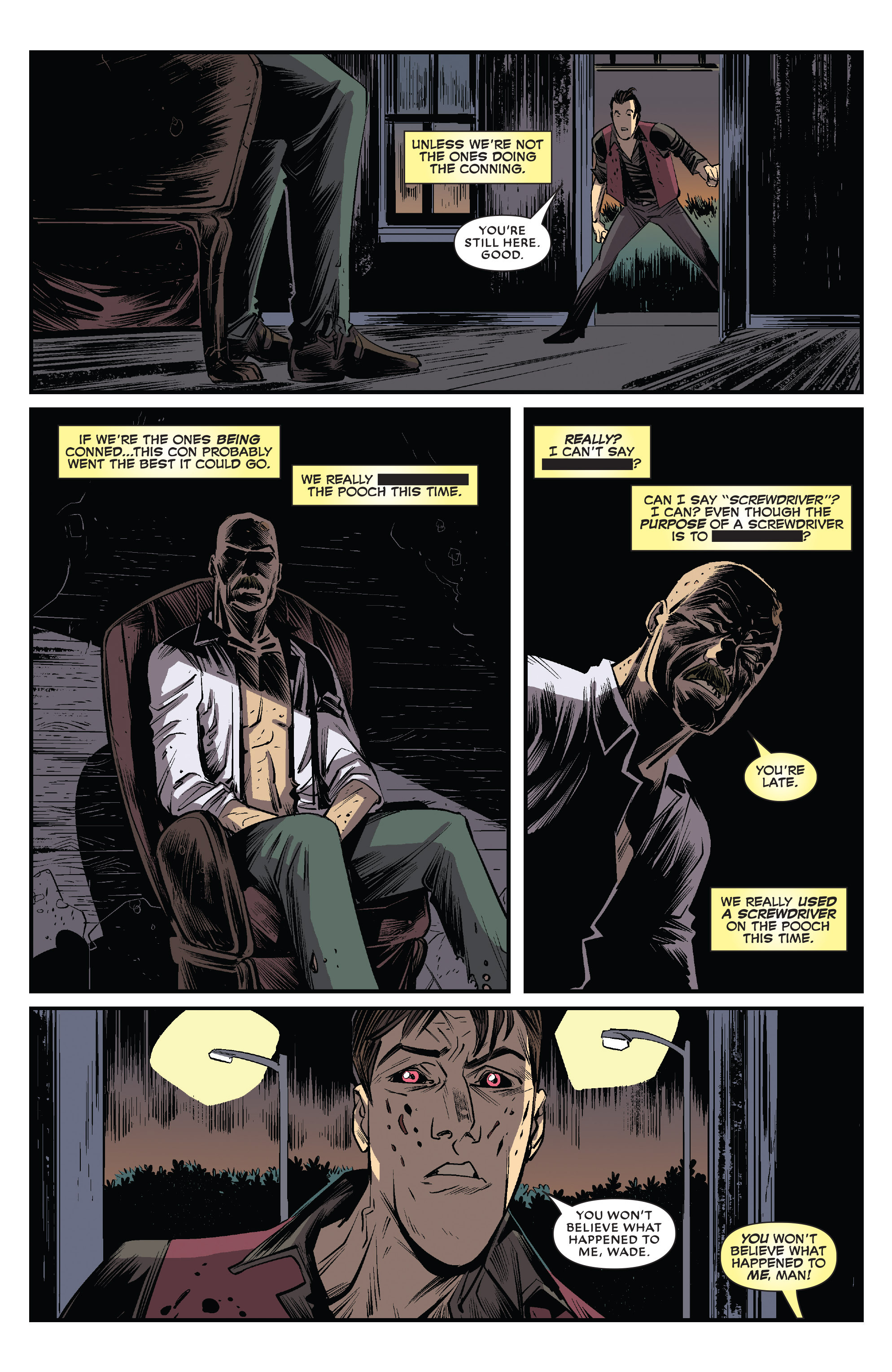 Read online Deadpool V Gambit comic -  Issue #3 - 4