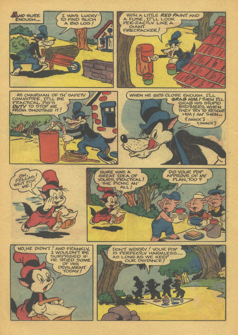Read online Walt Disney's Comics and Stories comic -  Issue #107 - 16