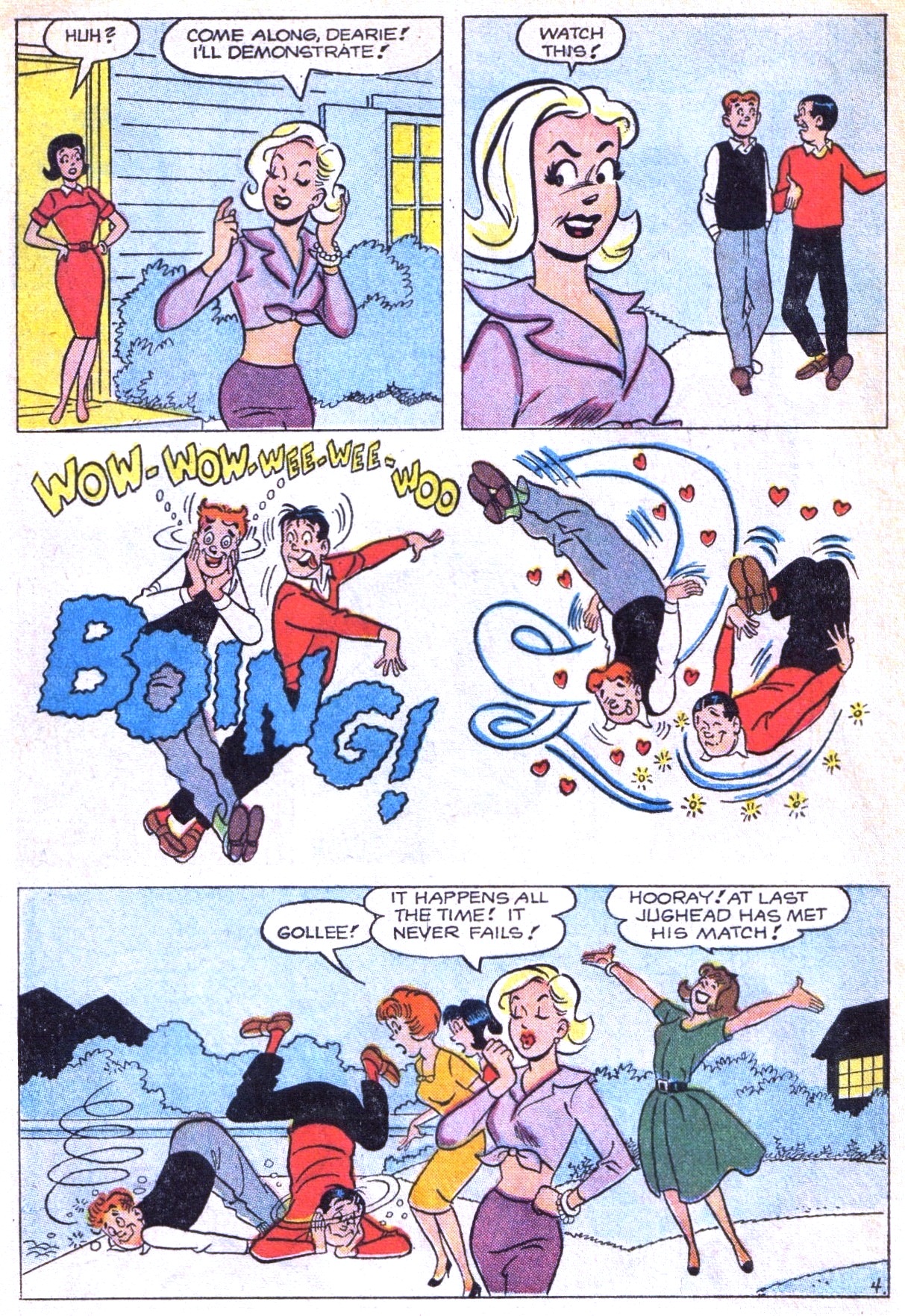 Read online Archie's Pal Jughead comic -  Issue #106 - 6