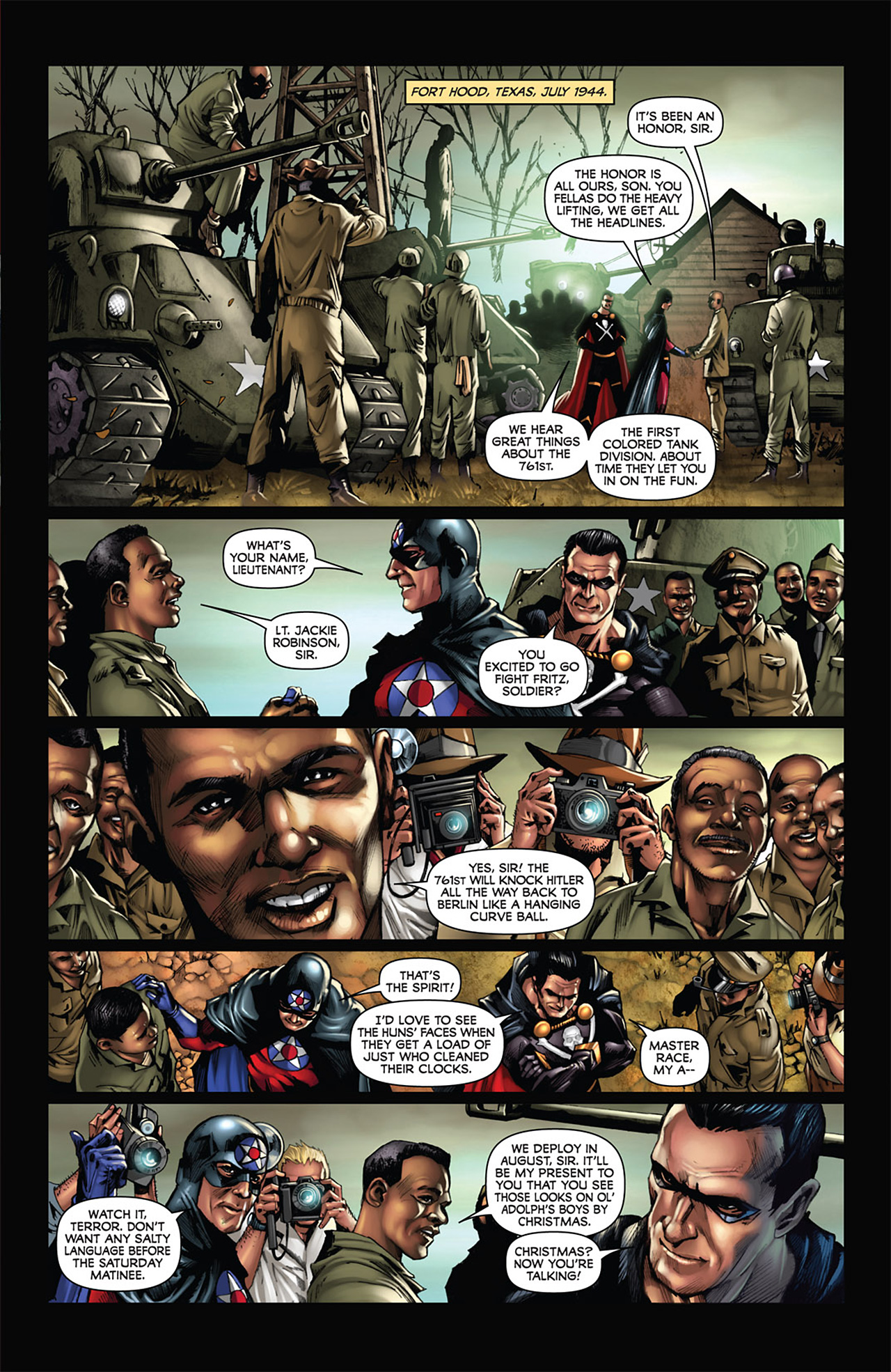 Read online Black Terror (2008) comic -  Issue #5 - 5