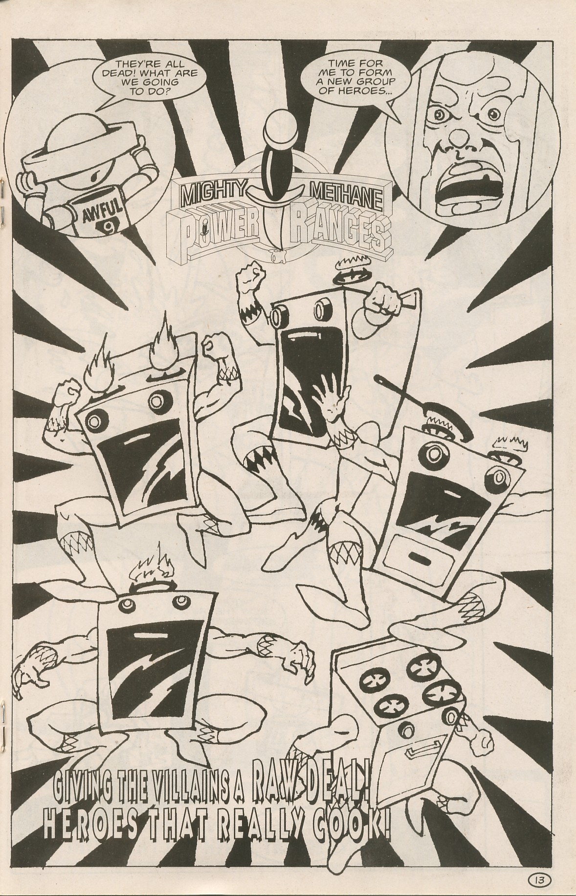 Read online Mightily Murdered Power Ringers comic -  Issue # Full - 15