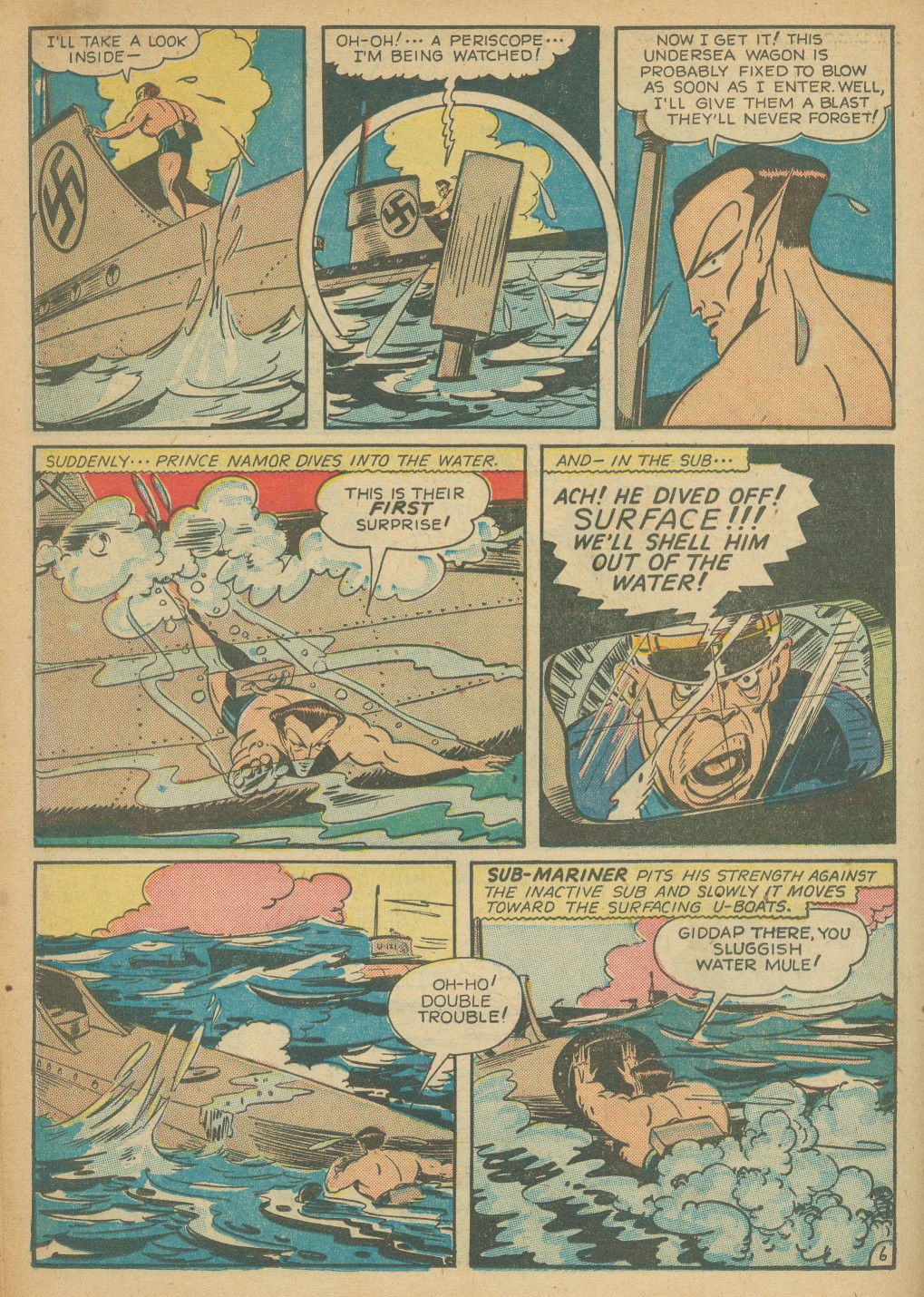 Read online All-Winners Comics comic -  Issue #8 - 34