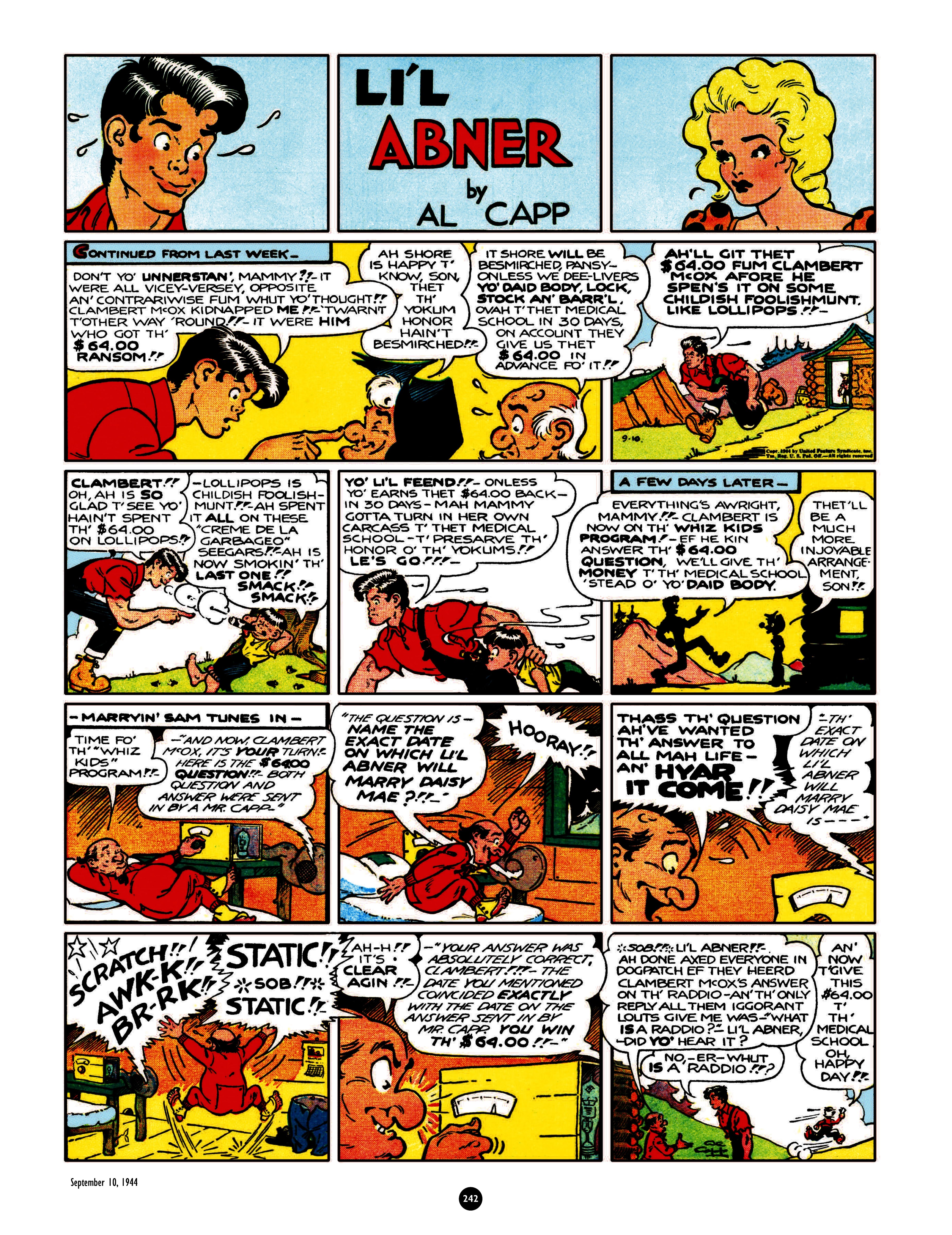 Read online Al Capp's Li'l Abner Complete Daily & Color Sunday Comics comic -  Issue # TPB 5 (Part 3) - 44