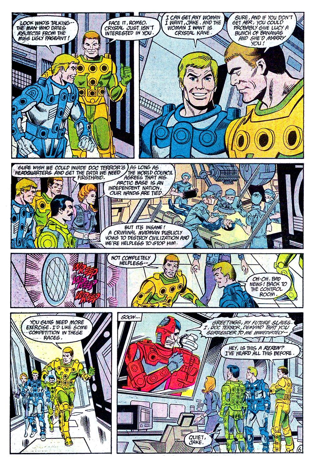 Read online Centurions comic -  Issue #1 - 7