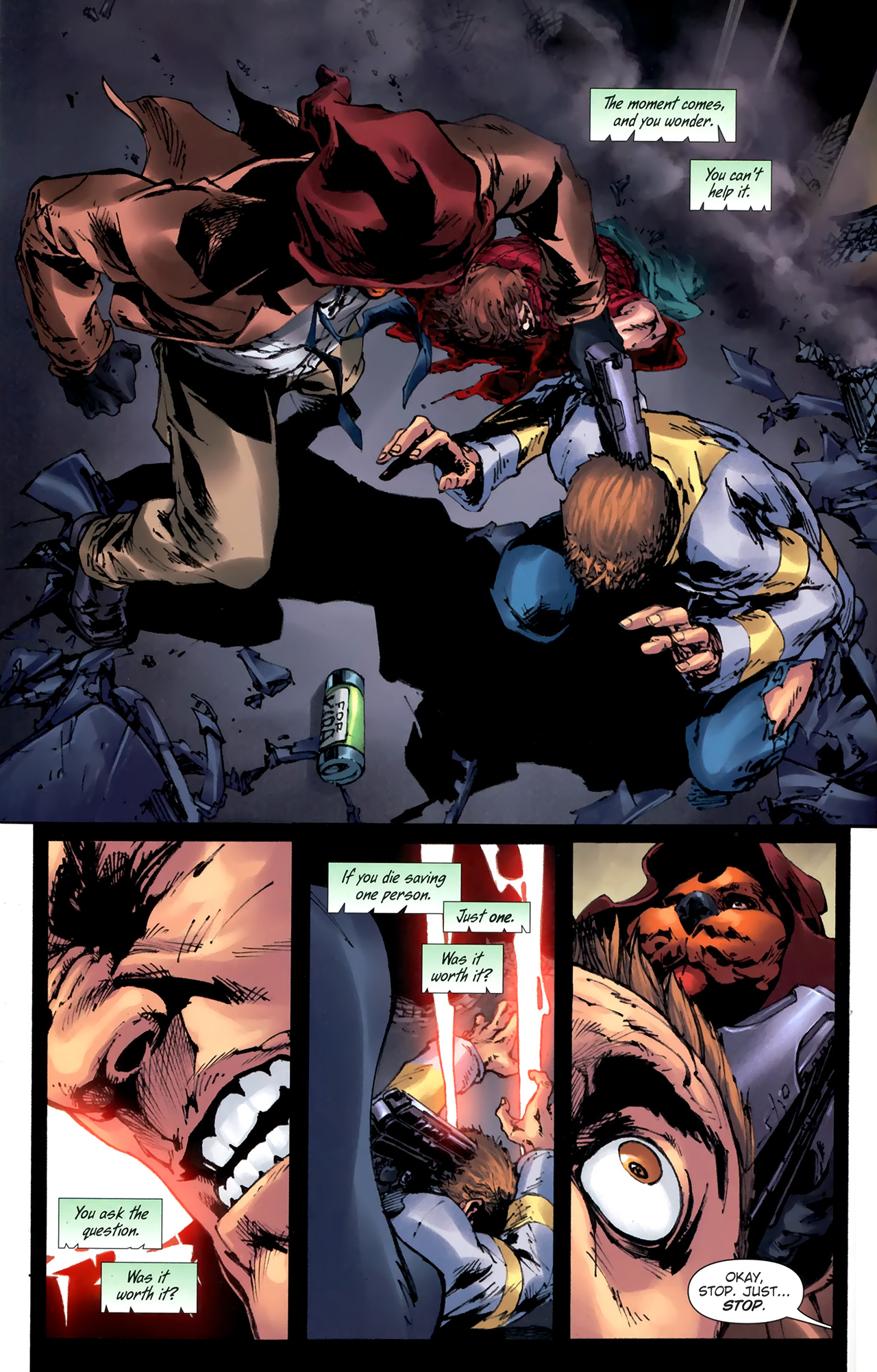 Read online George R.R. Martin's Wild Cards: The Hard Call comic -  Issue #6 - 14