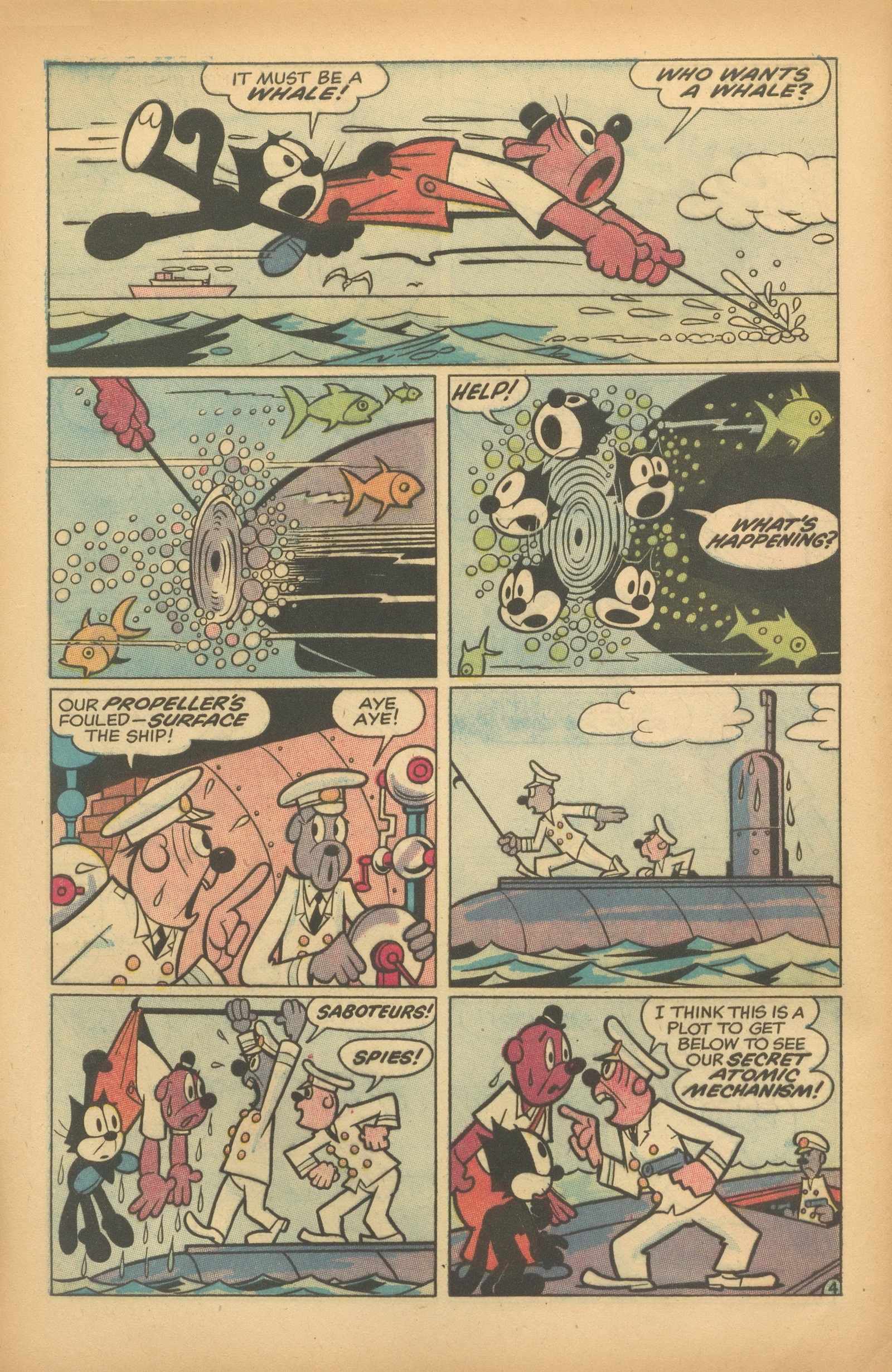 Read online Felix the Cat (1955) comic -  Issue #86 - 8
