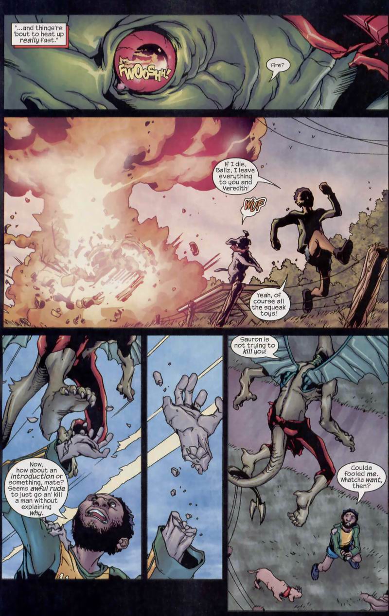 Read online Weapon X: The Draft comic -  Issue # Issue Sauron - 15