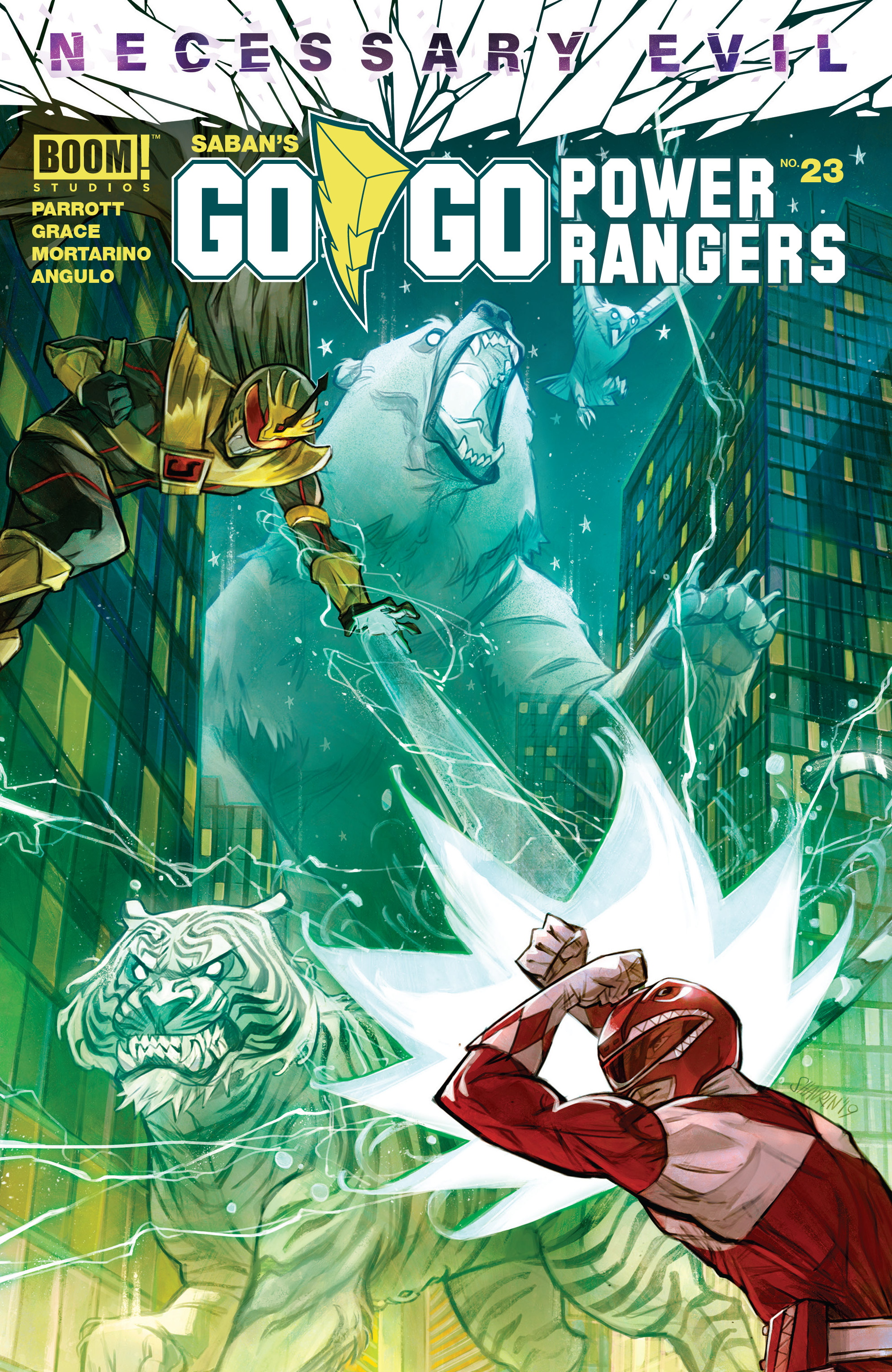 Read online Saban's Go Go Power Rangers comic -  Issue #23 - 1
