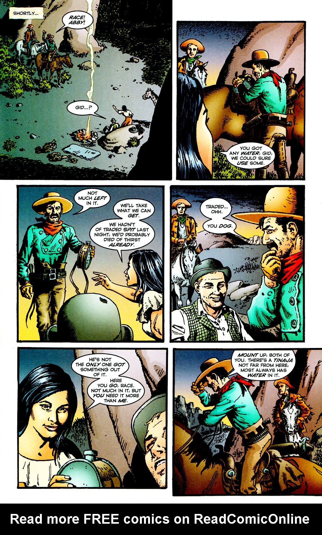 Read online Desperadoes: Quiet Of The Grave comic -  Issue #5 - 11