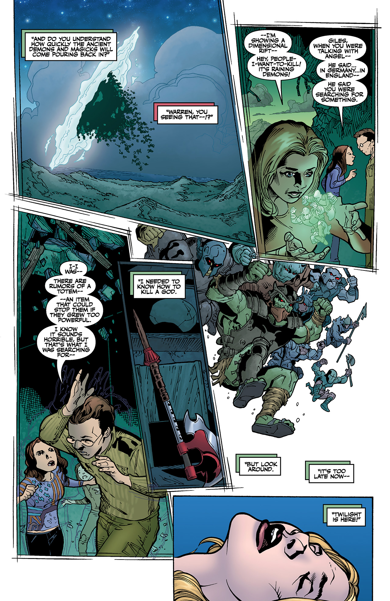 Read online Buffy the Vampire Slayer Season Eight comic -  Issue #34 - 26