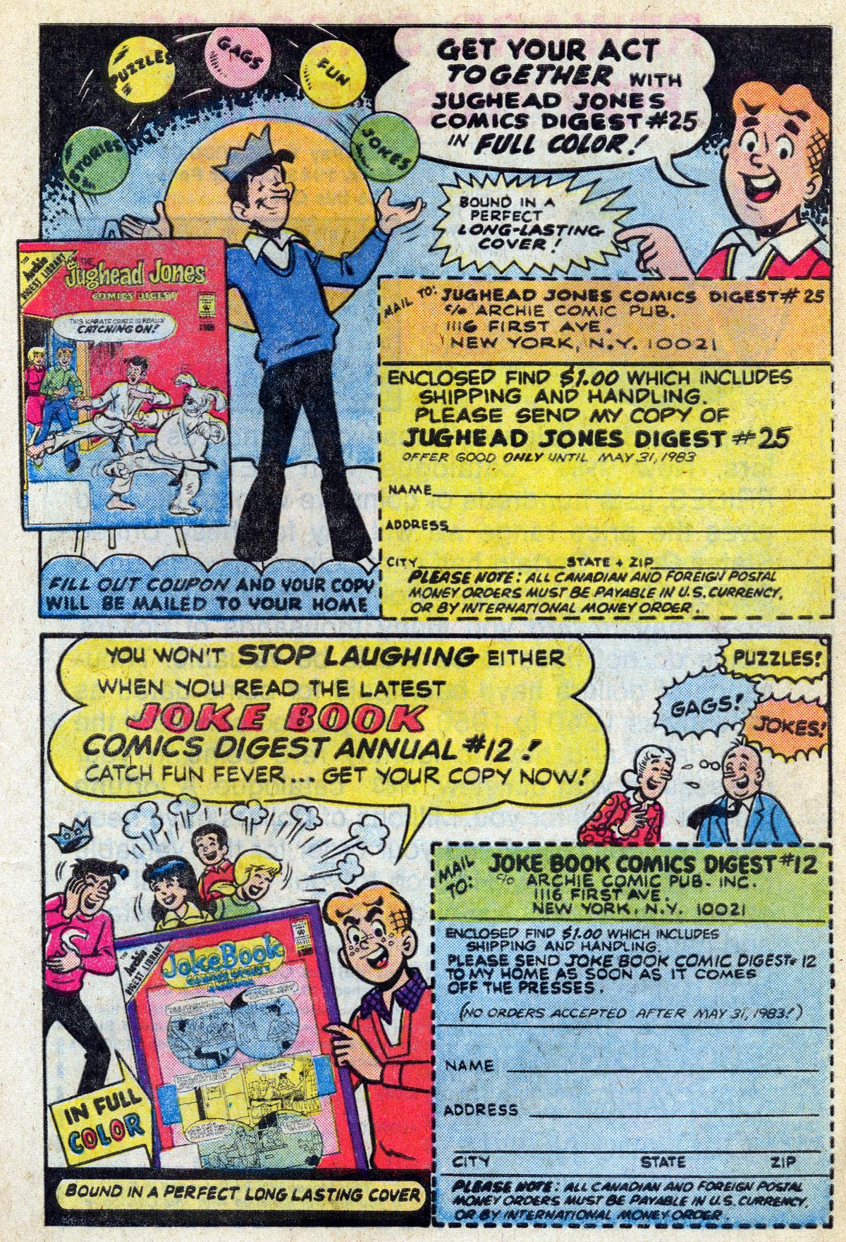 Read online Jughead (1965) comic -  Issue #328 - 23