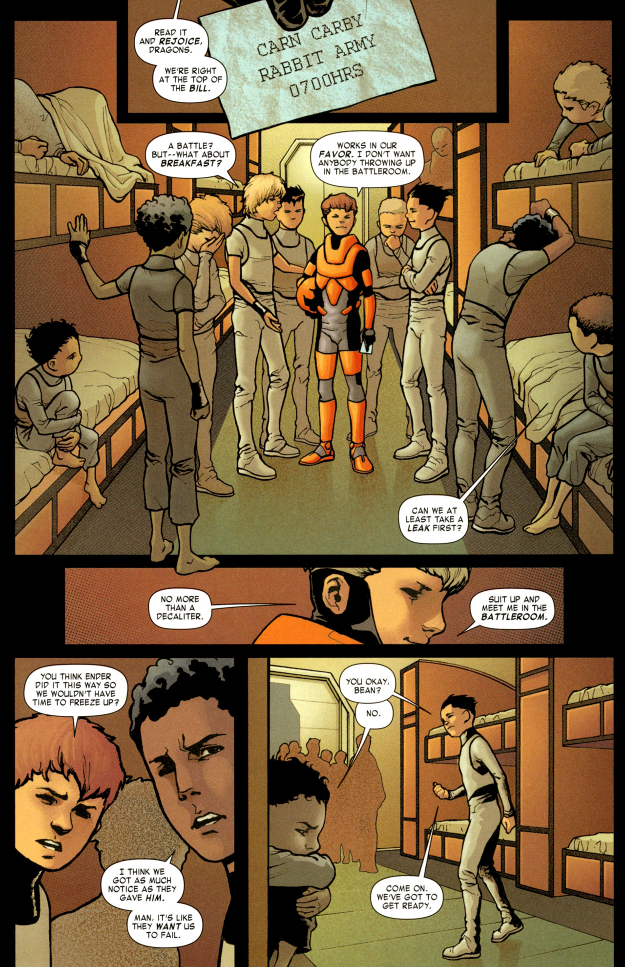 Read online Ender's Shadow: Command School comic -  Issue #1 - 16