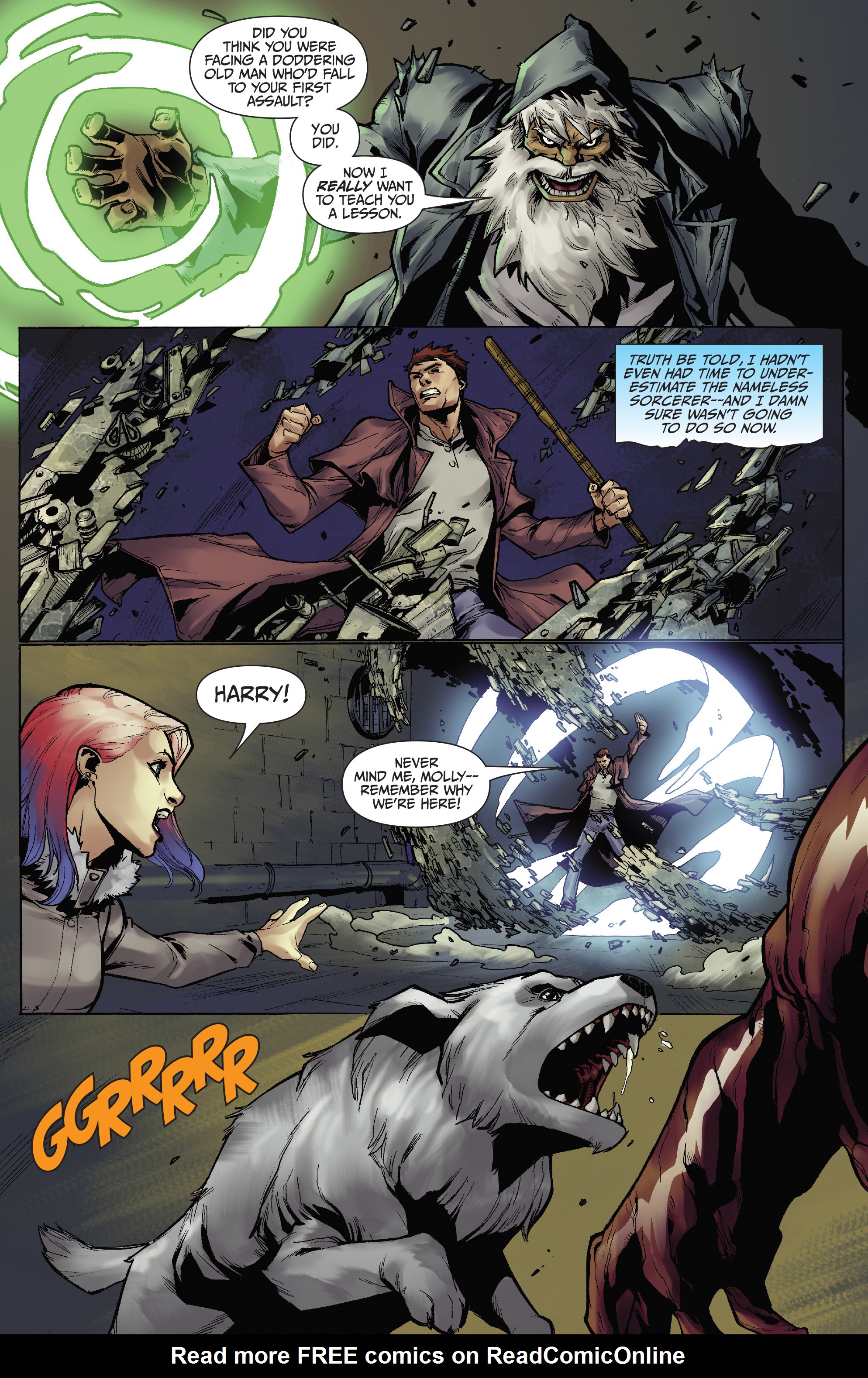 Read online Jim Butcher's The Dresden Files: Down Town comic -  Issue # _TPB - 99