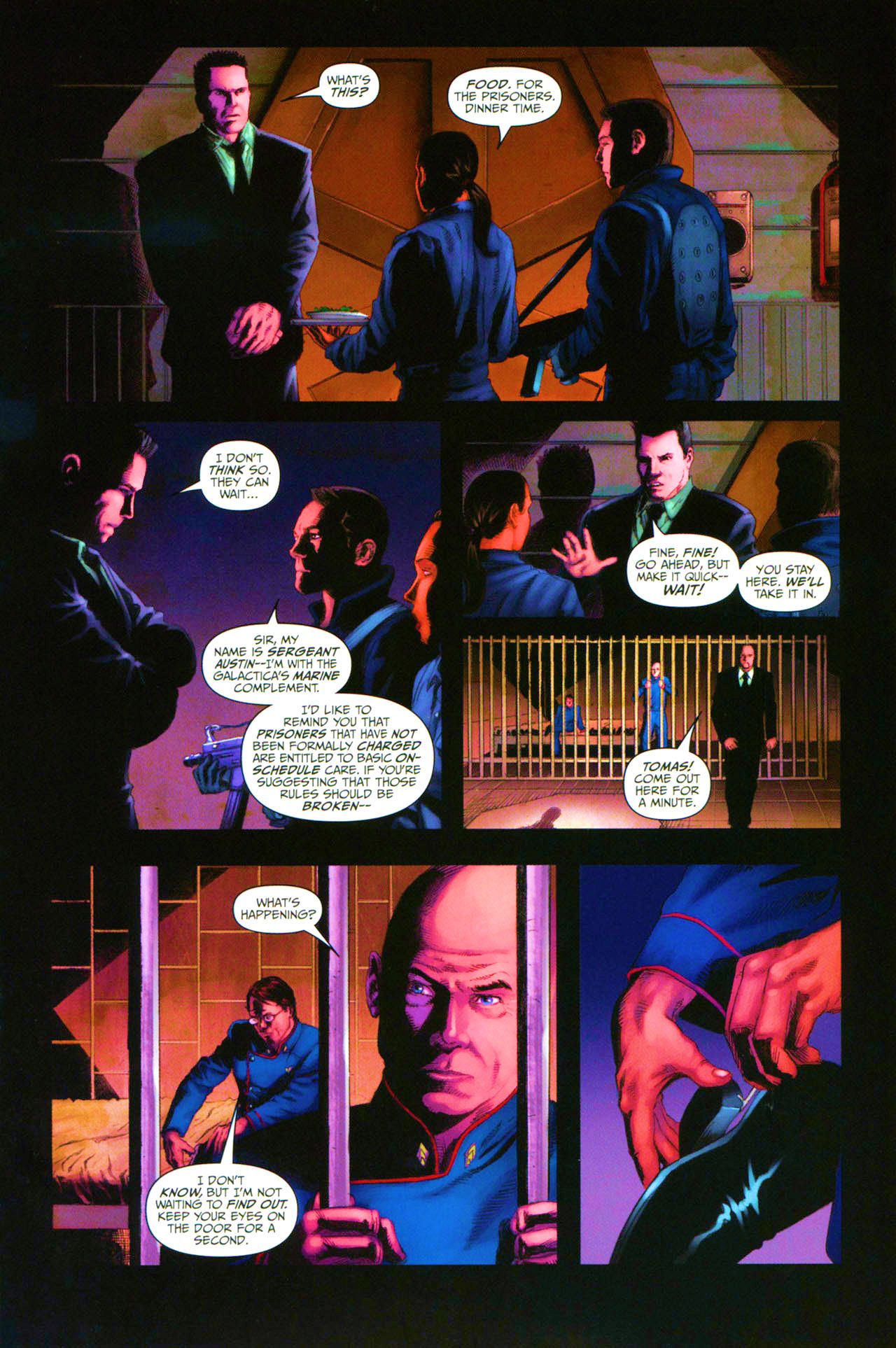Read online Battlestar Galactica: Season Zero comic -  Issue #5 - 19