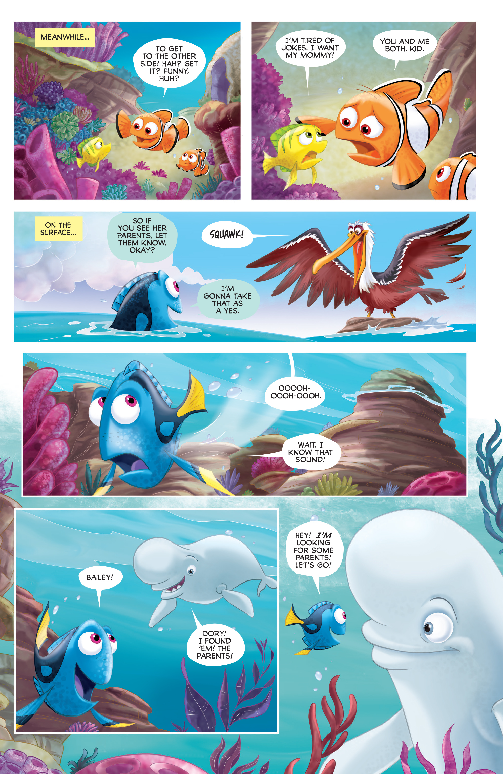 Read online Disney Pixar Finding Dory comic -  Issue #1 - 24
