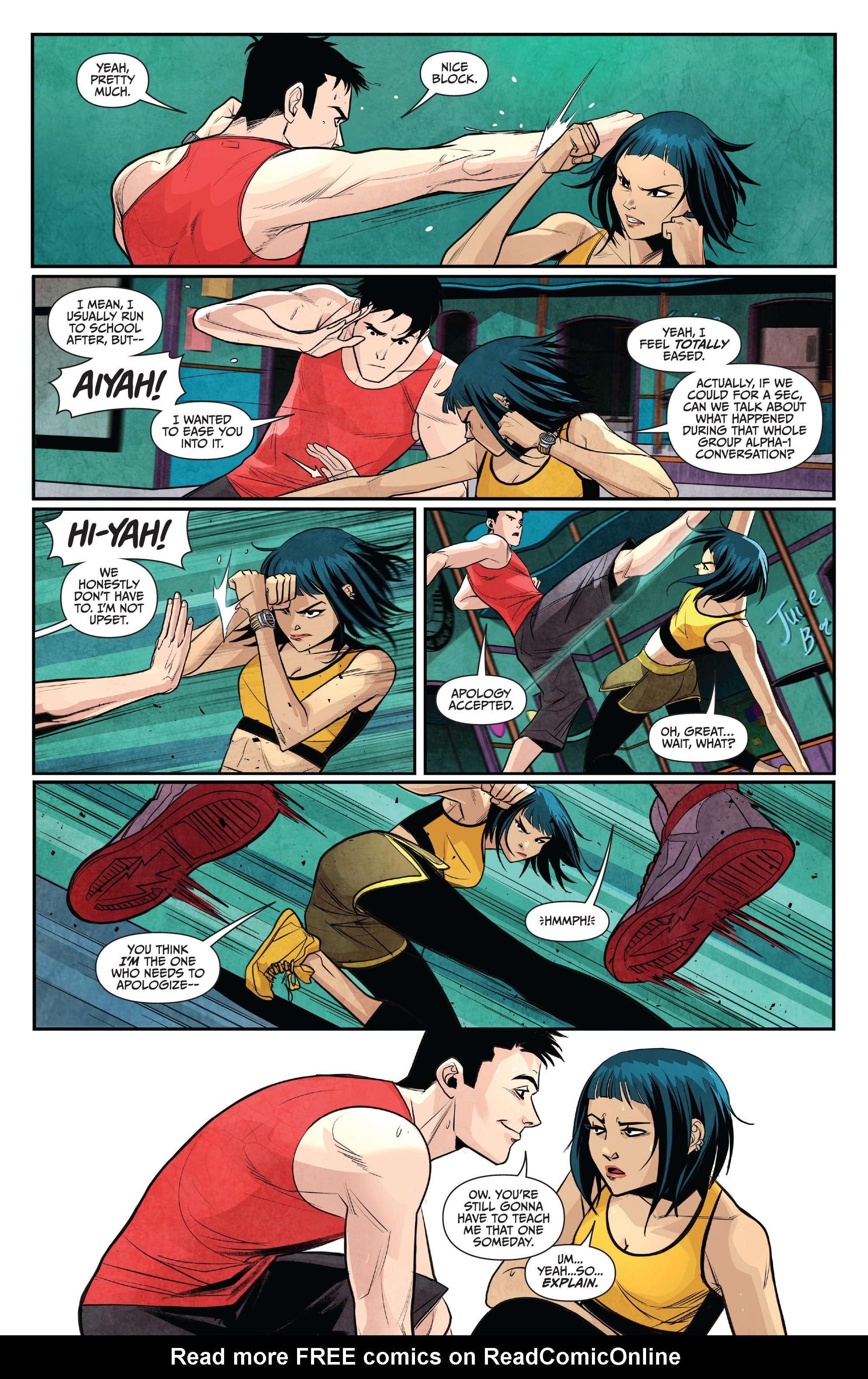Read online Saban's Go Go Power Rangers comic -  Issue #19 - 10
