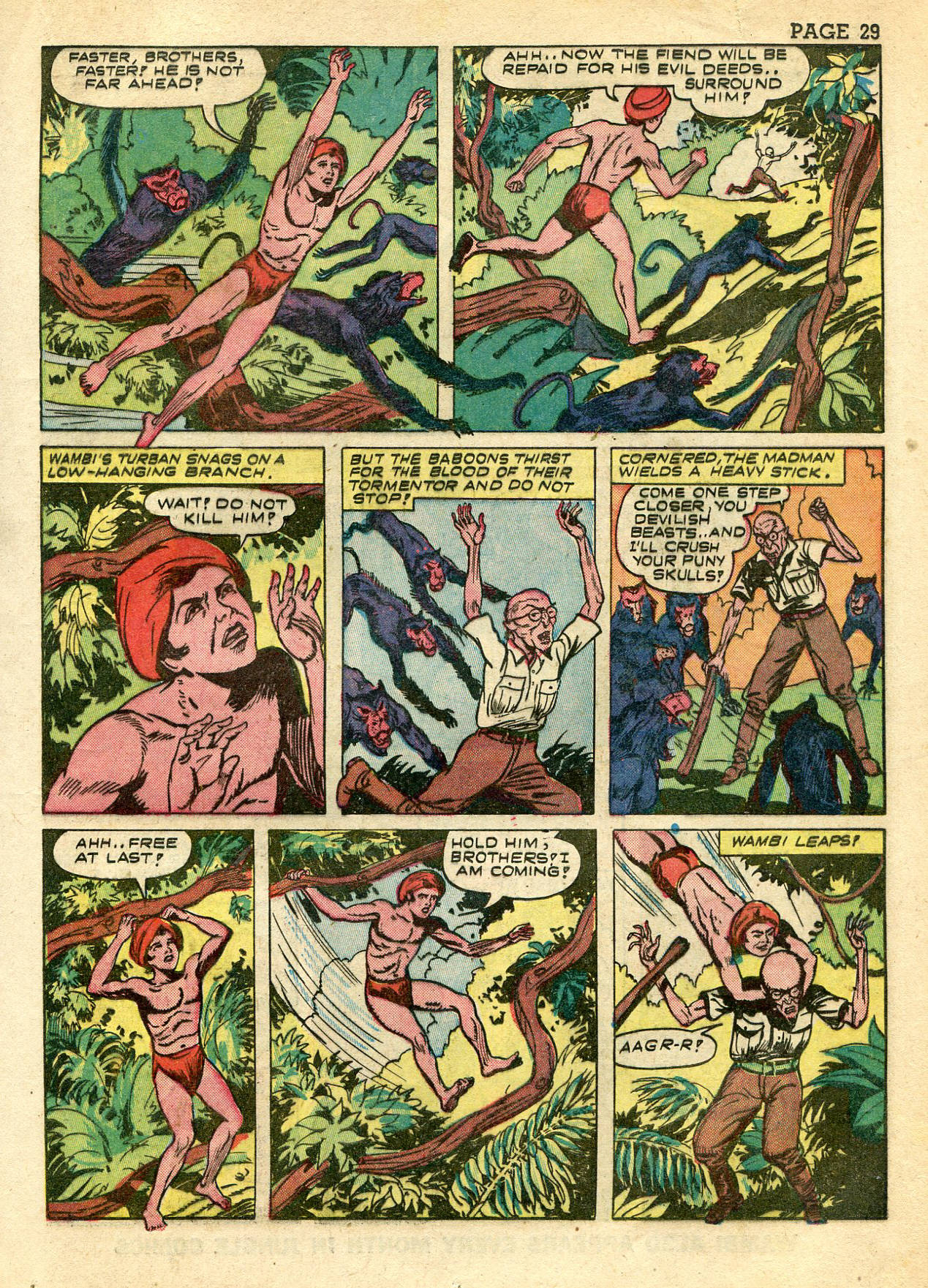 Read online Wambi Jungle Boy comic -  Issue #3 - 31