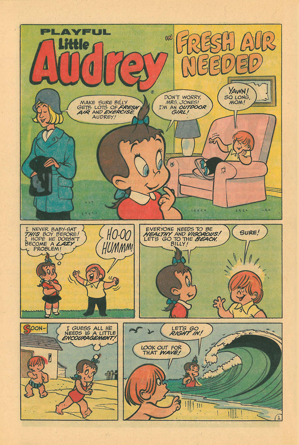 Read online Little Audrey And Melvin comic -  Issue #23 - 28